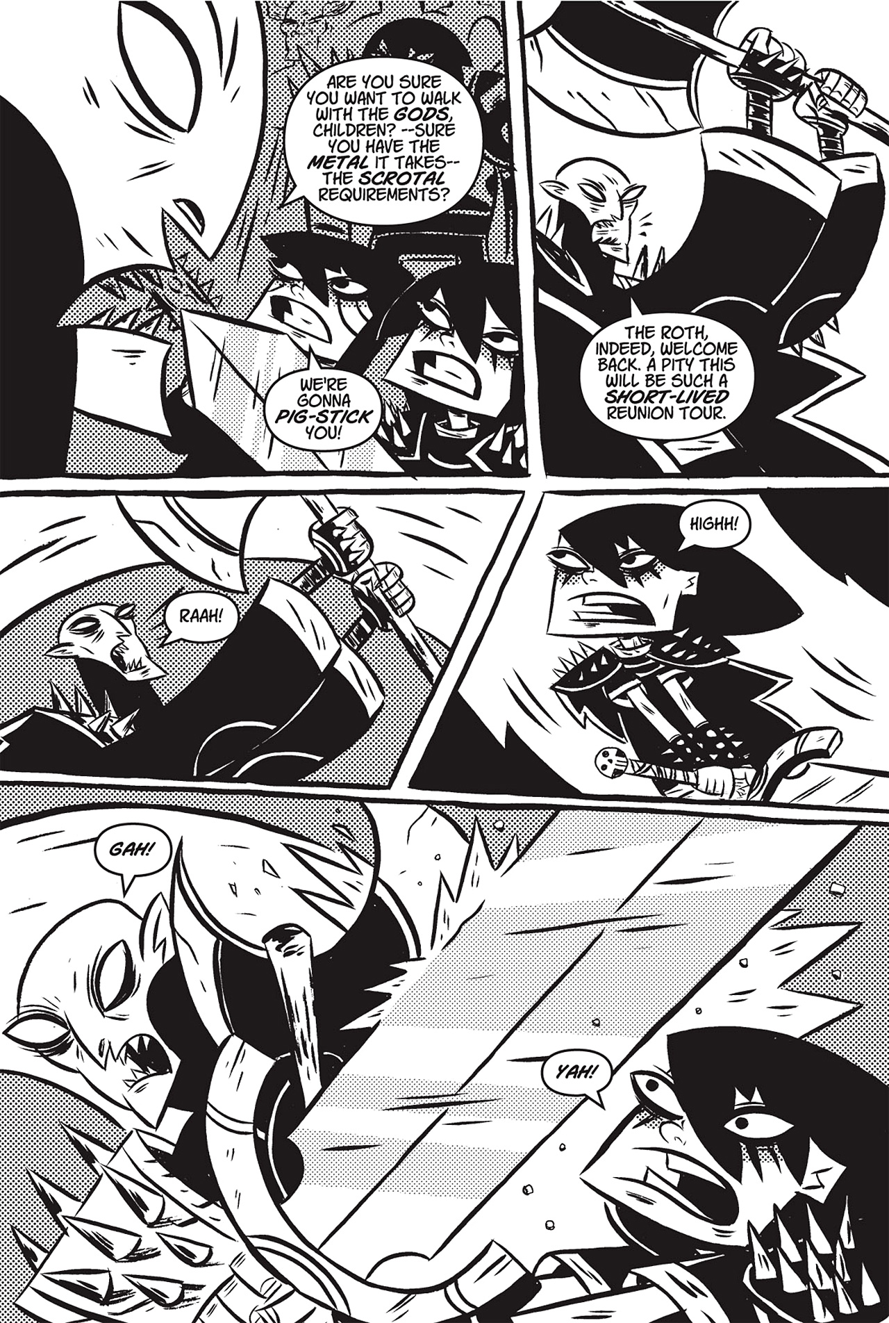 Read online Black Metal comic -  Issue #1 - 149