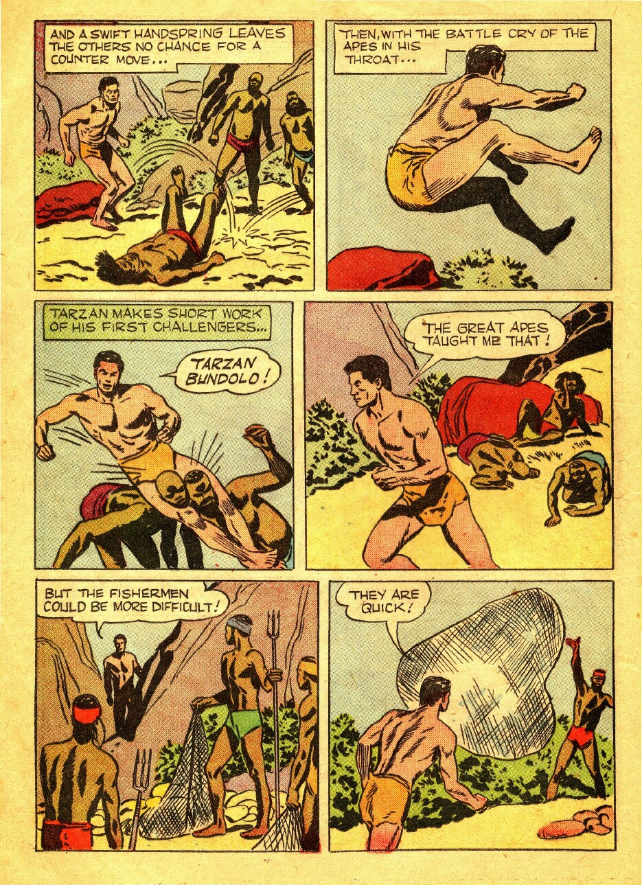 Read online Tarzan (1948) comic -  Issue #108 - 12