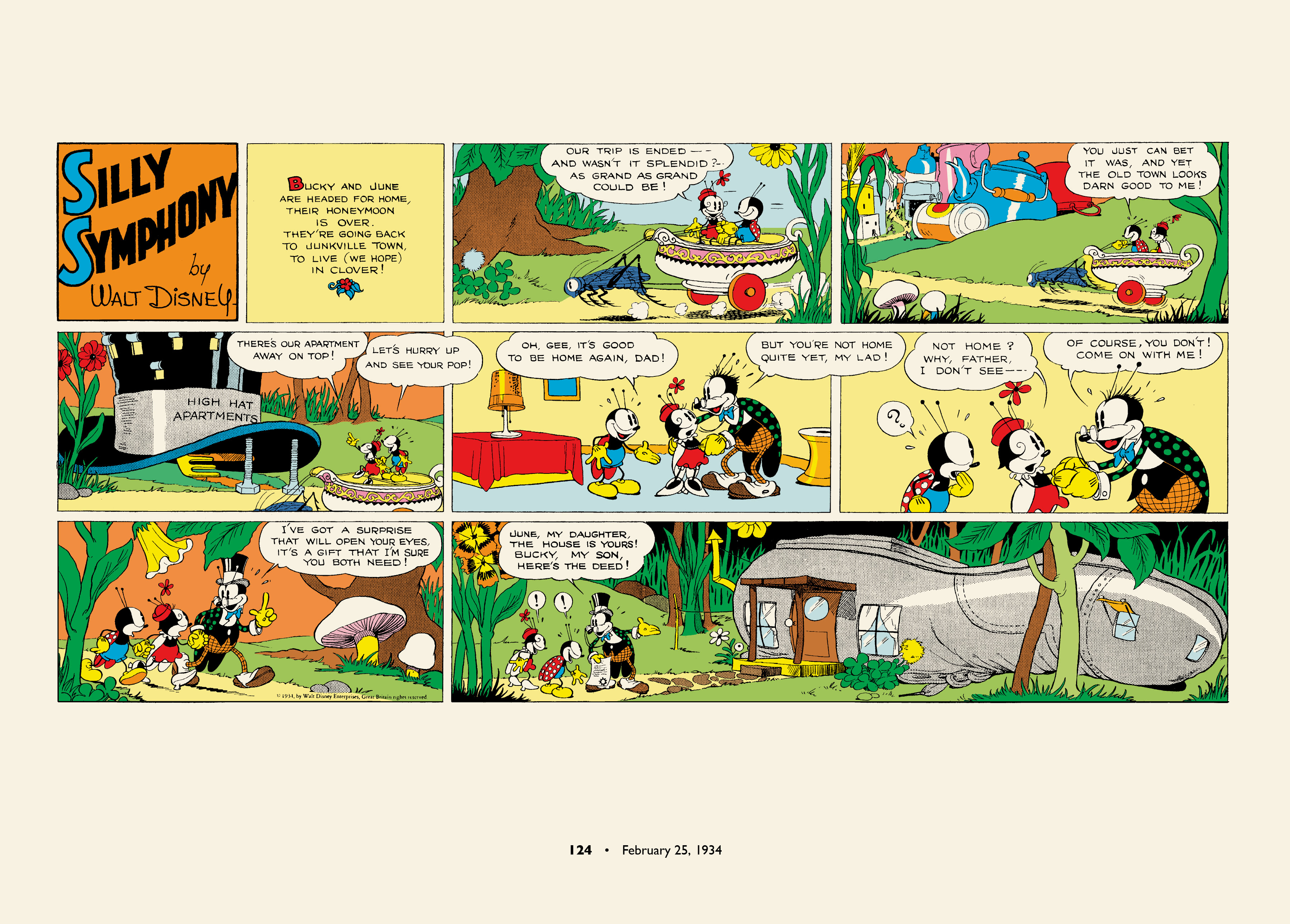 Read online Walt Disney's Silly Symphonies 1932-1935: Starring Bucky Bug and Donald Duck comic -  Issue # TPB (Part 2) - 24