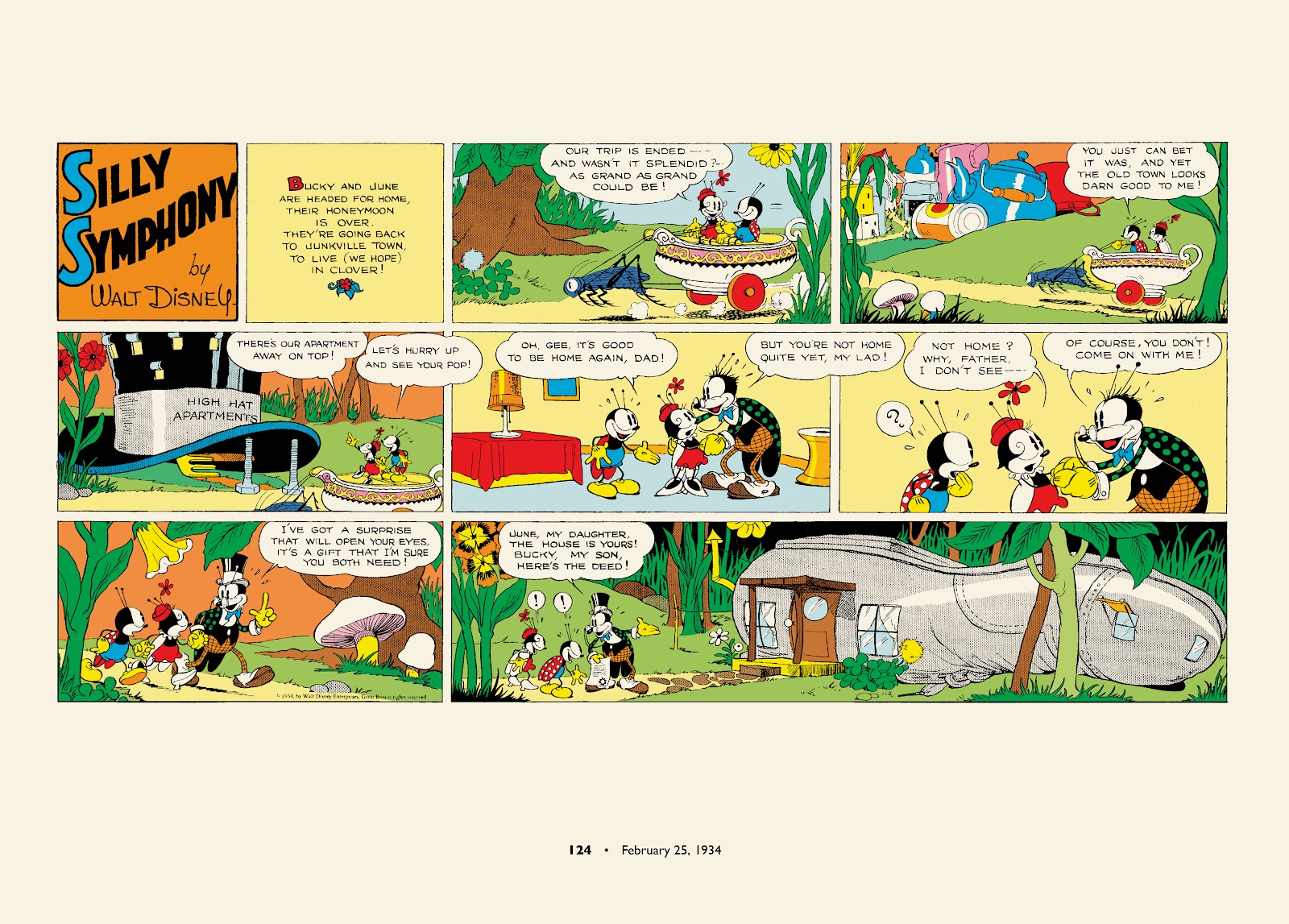 Walt Disney's Silly Symphonies 1932-1935: Starring Bucky Bug and Donald Duck issue TPB (Part 2) - Page 24