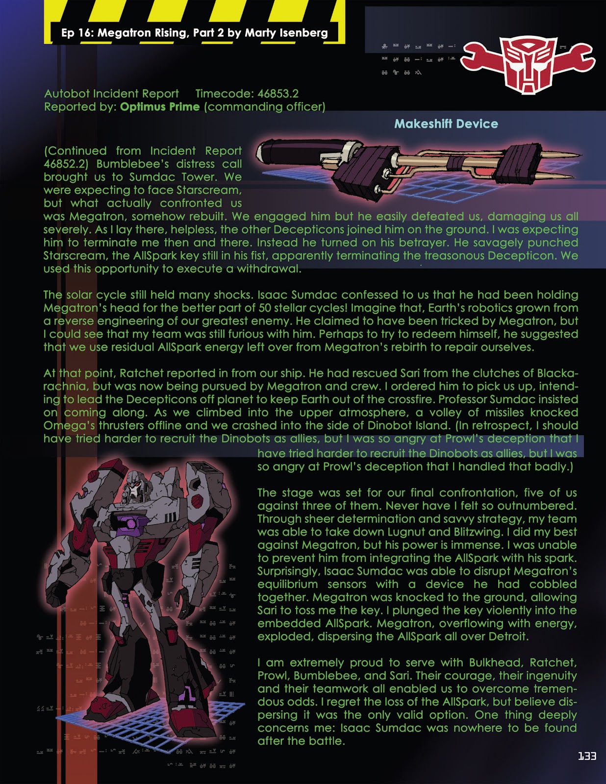 Transformers Animated: The Allspark Almanac issue TPB 1 - Page 134
