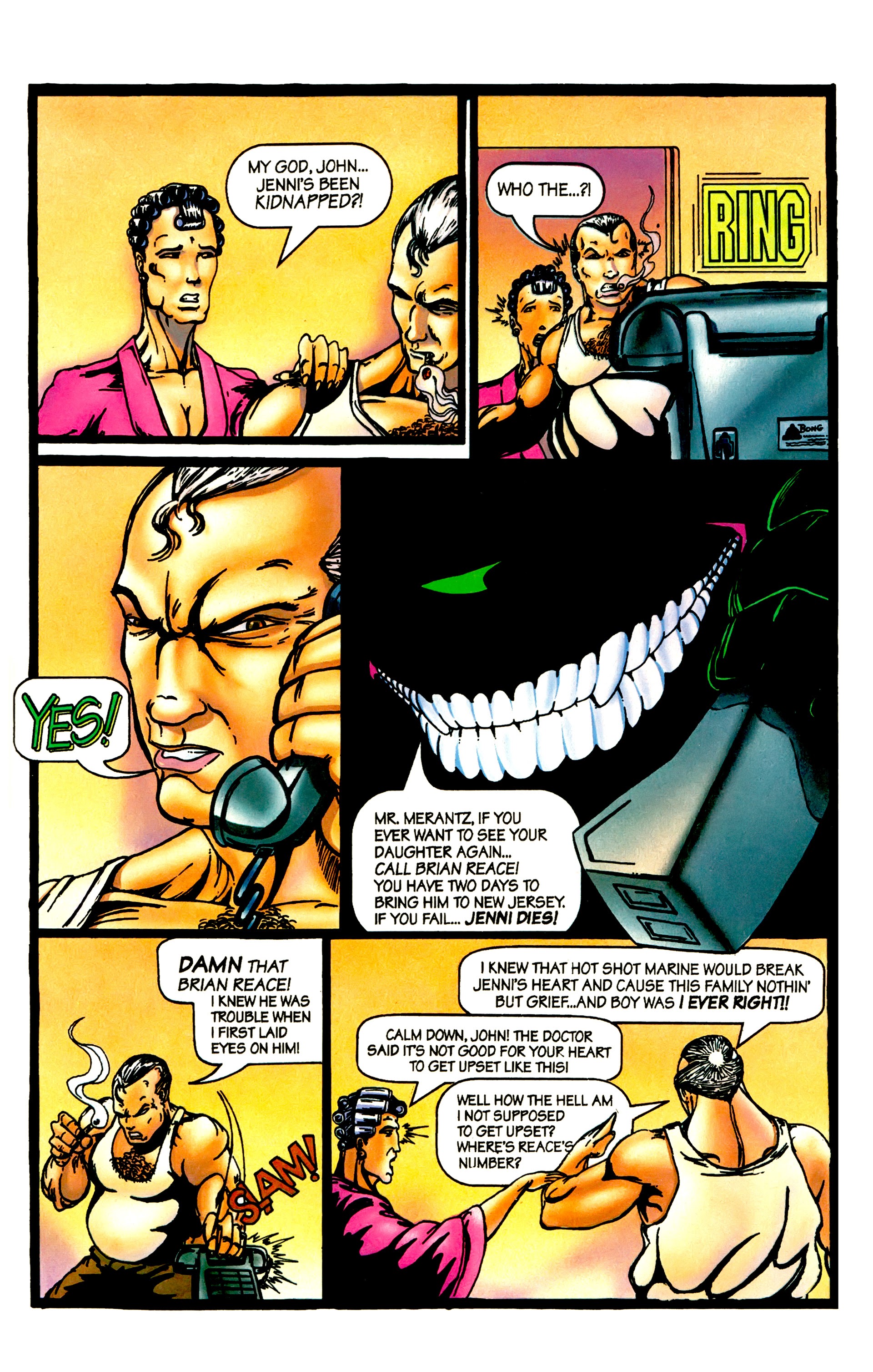 Read online Bloodfire comic -  Issue #5 - 10