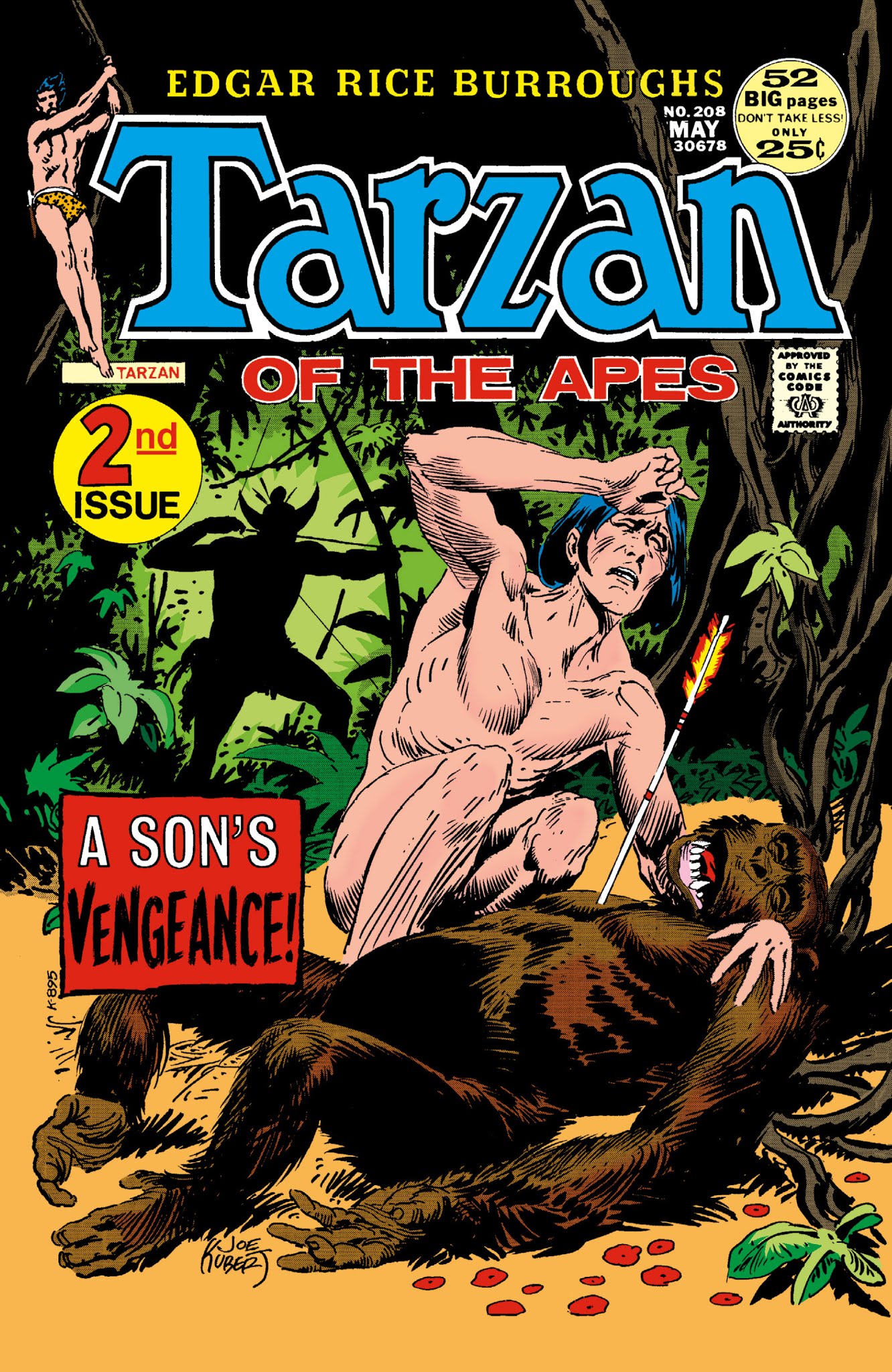 Read online Edgar Rice Burroughs' Tarzan The Joe Kubert Years comic -  Issue # TPB 1 (Part 1) - 37