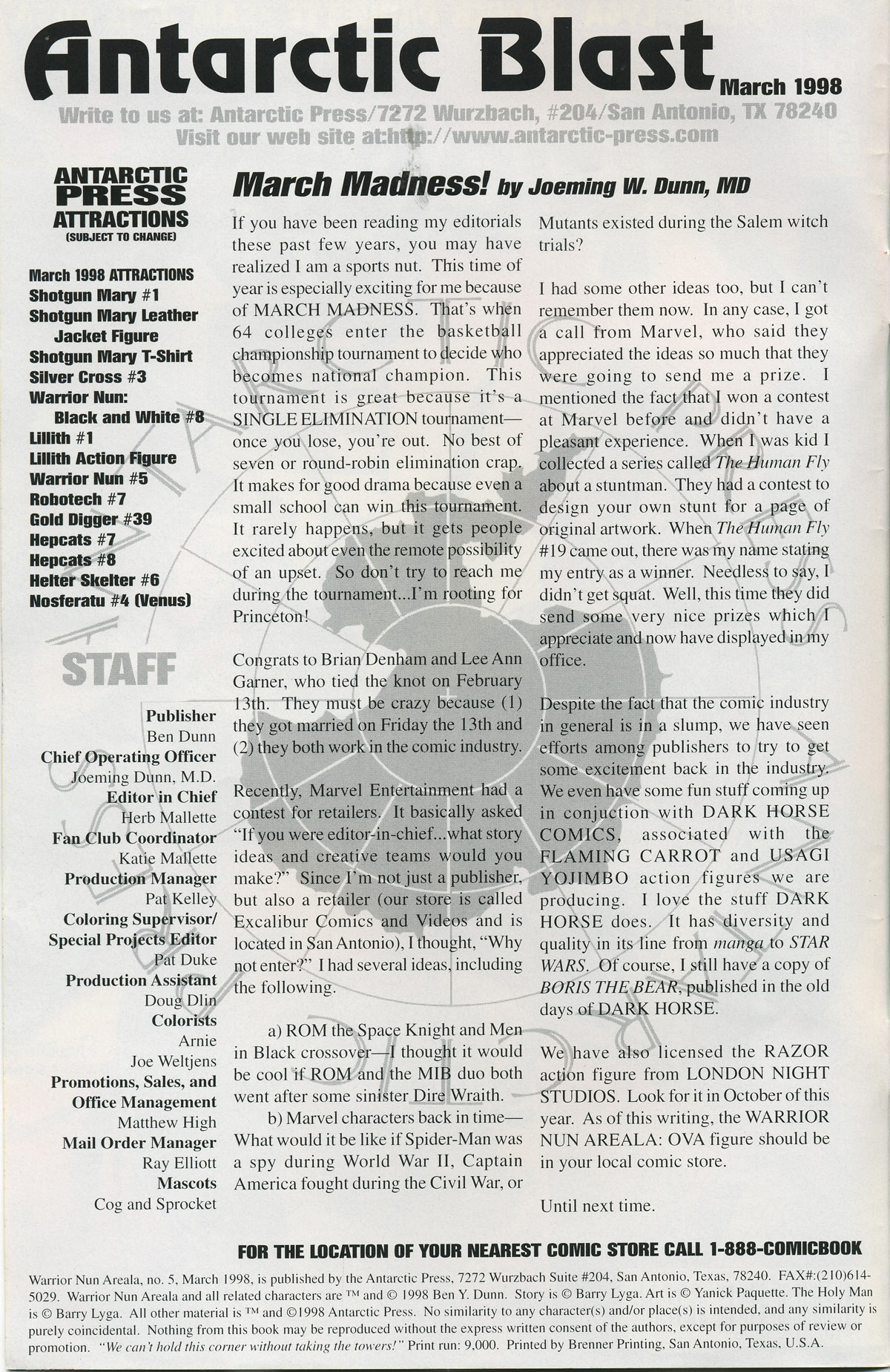 Read online Warrior Nun Areala comic -  Issue #5 - 2