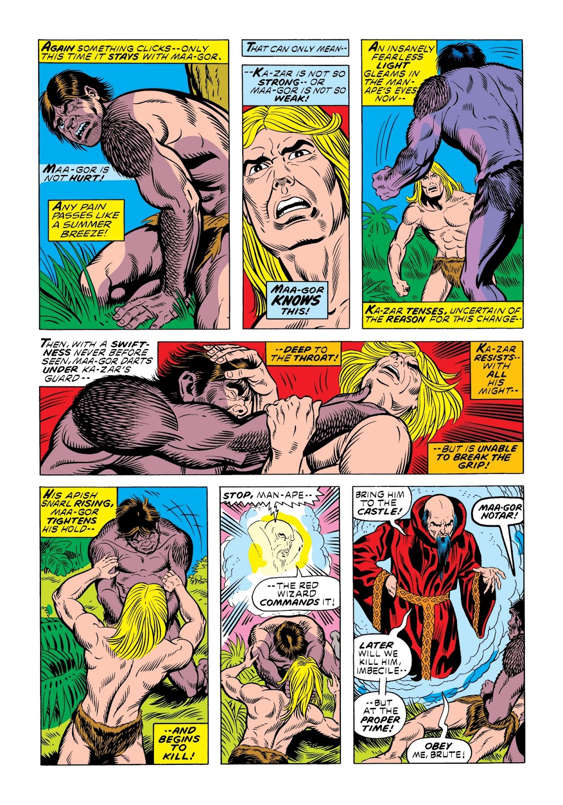 Marvel Masterworks: Ka-Zar issue TPB 2 - Page 214