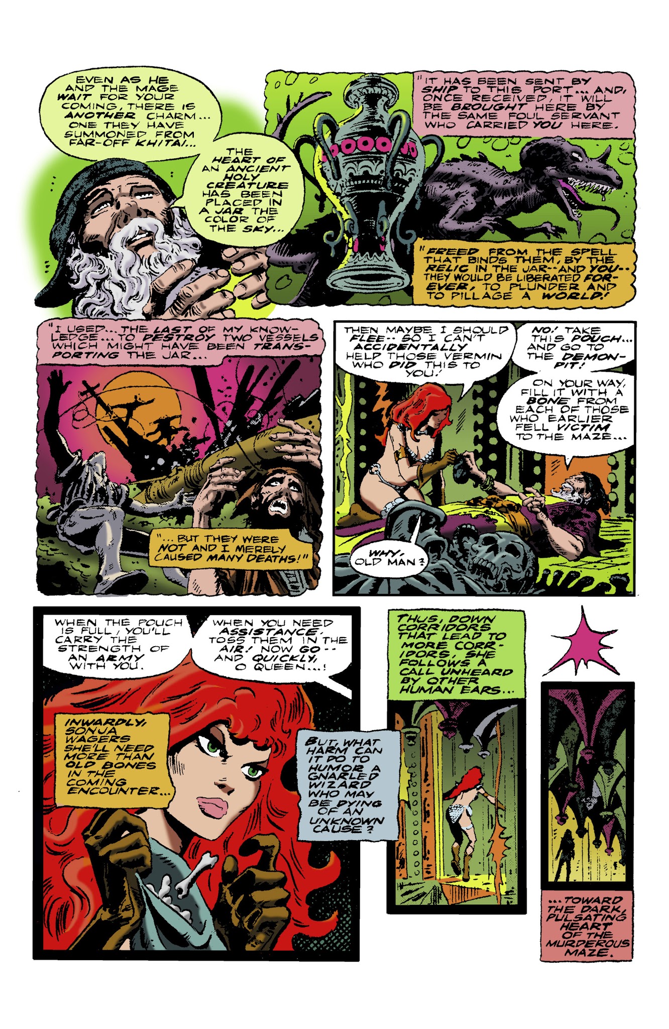 Read online The Adventures of Red Sonja comic -  Issue # TPB 2 - 33