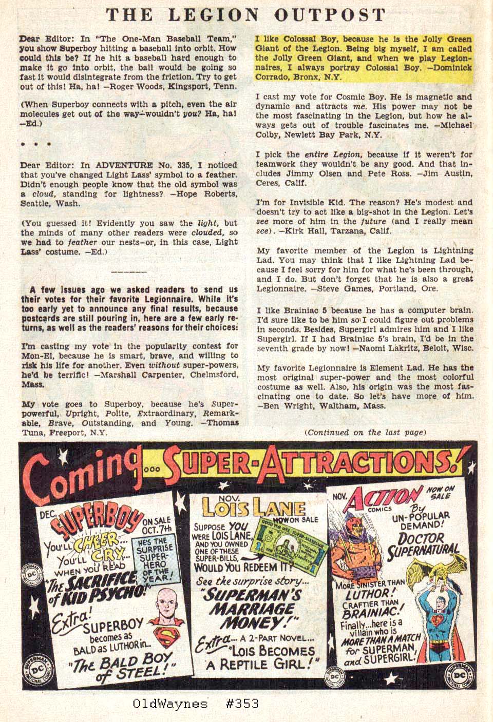 Adventure Comics (1938) issue 338 - Page 12