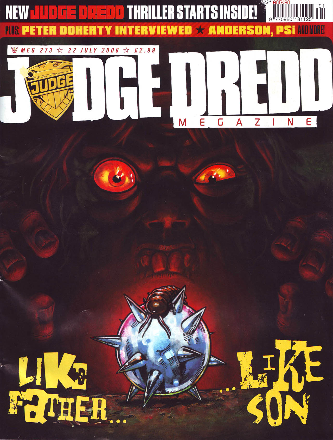 Read online Judge Dredd Megazine (Vol. 5) comic -  Issue #273 - 1