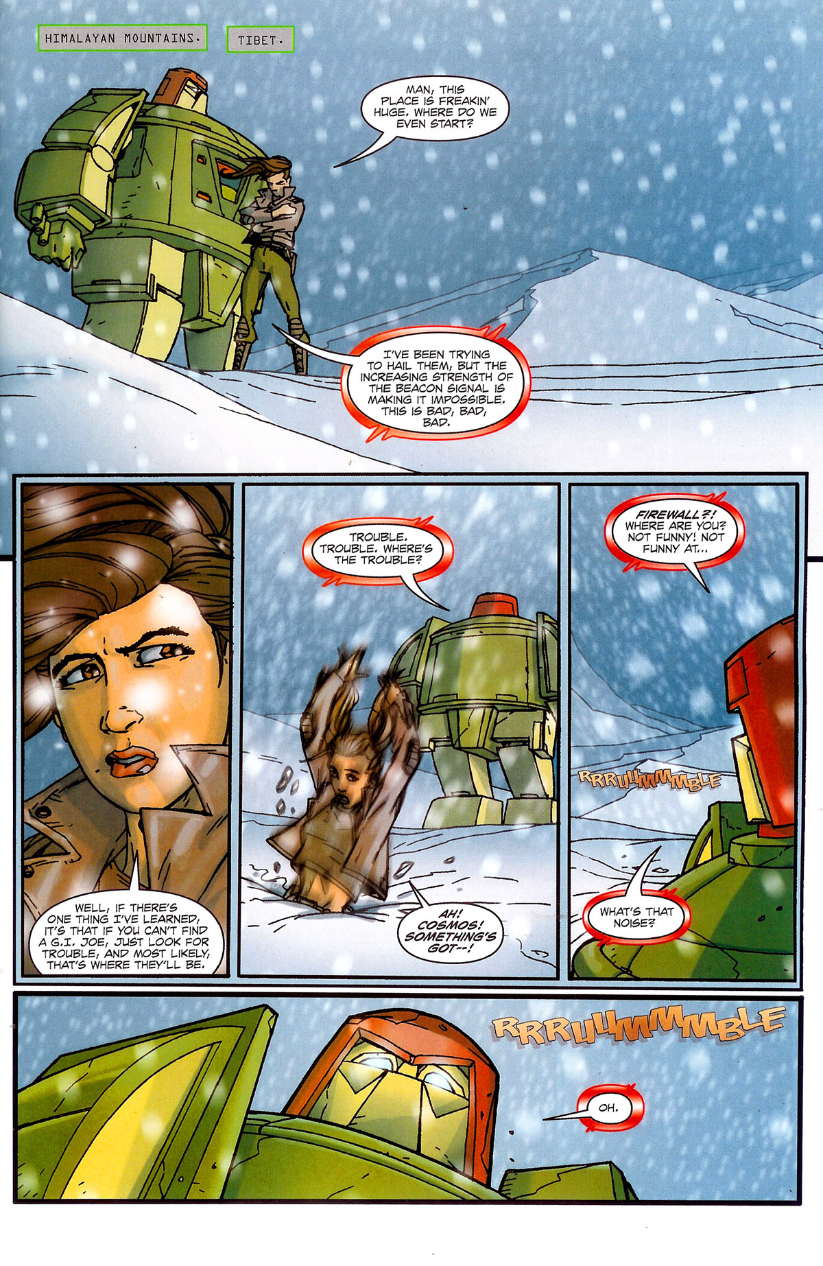 Read online G.I. Joe vs. The Transformers IV: Black Horizon comic -  Issue #2 - 4