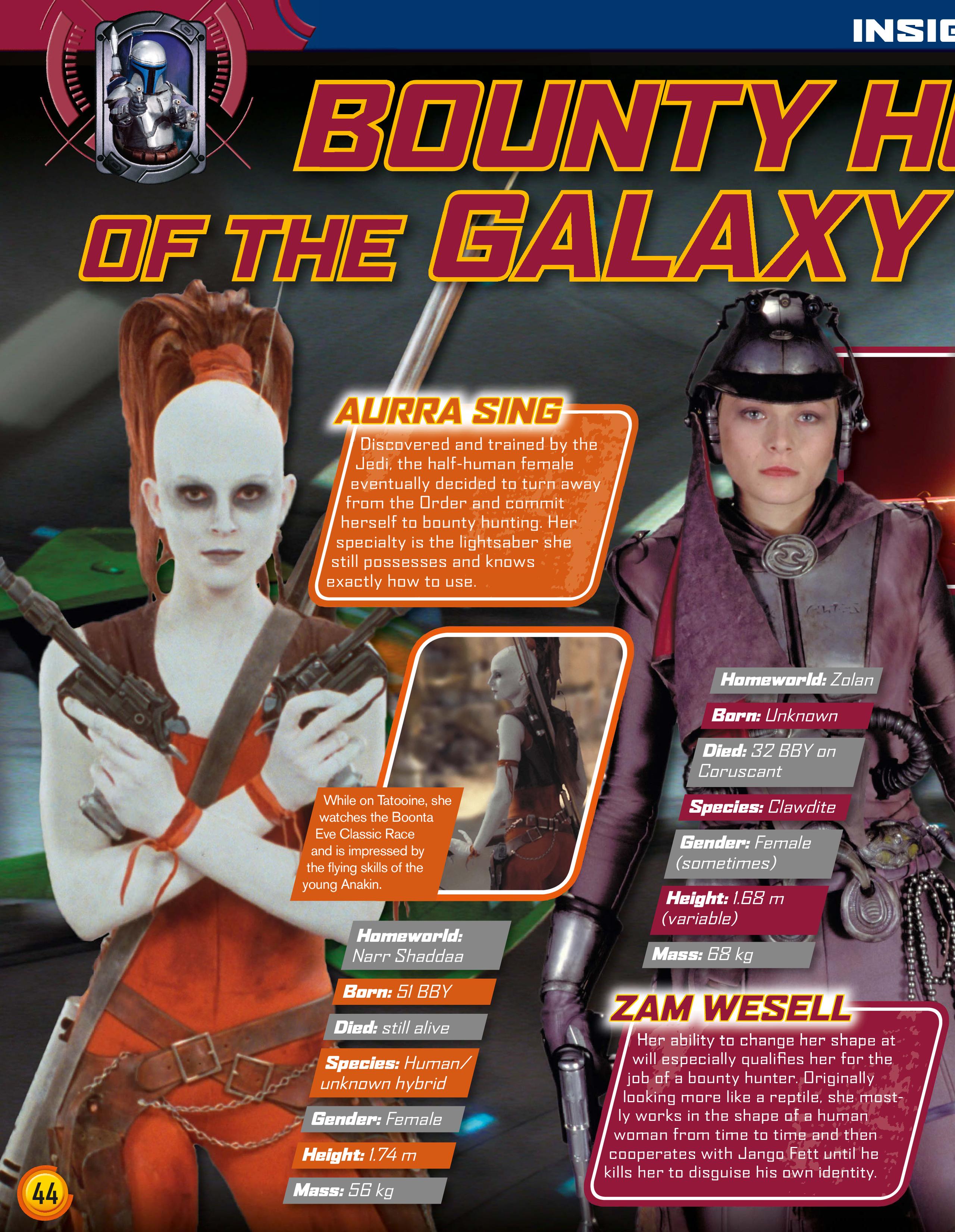 Read online Star Wars Jedi Master Magazine comic -  Issue #2 - 44
