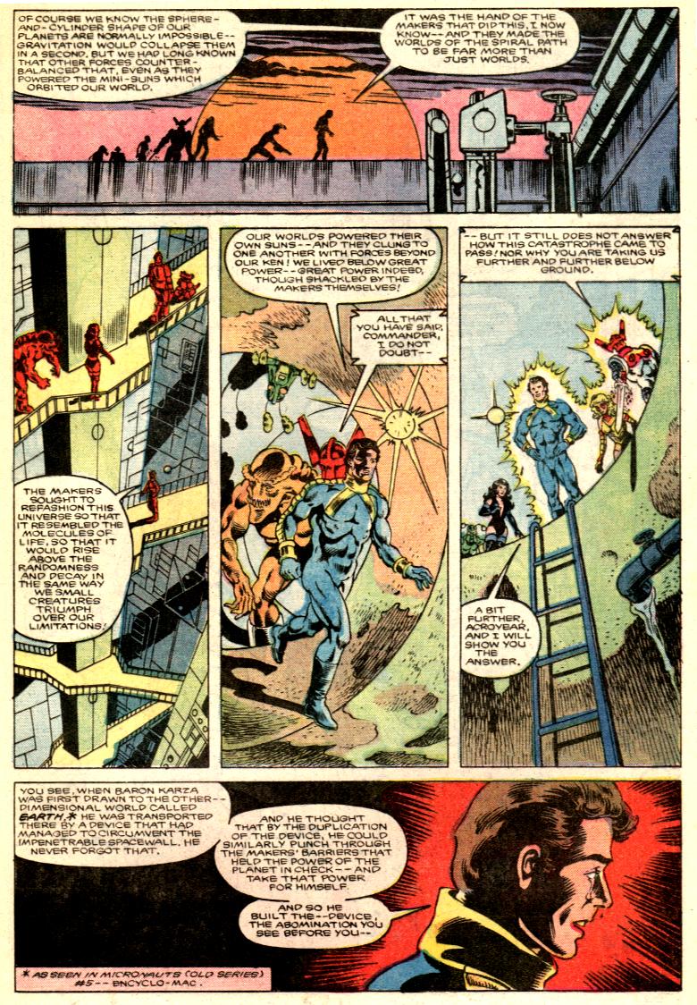 Read online Micronauts: The New Voyages comic -  Issue #19 - 17