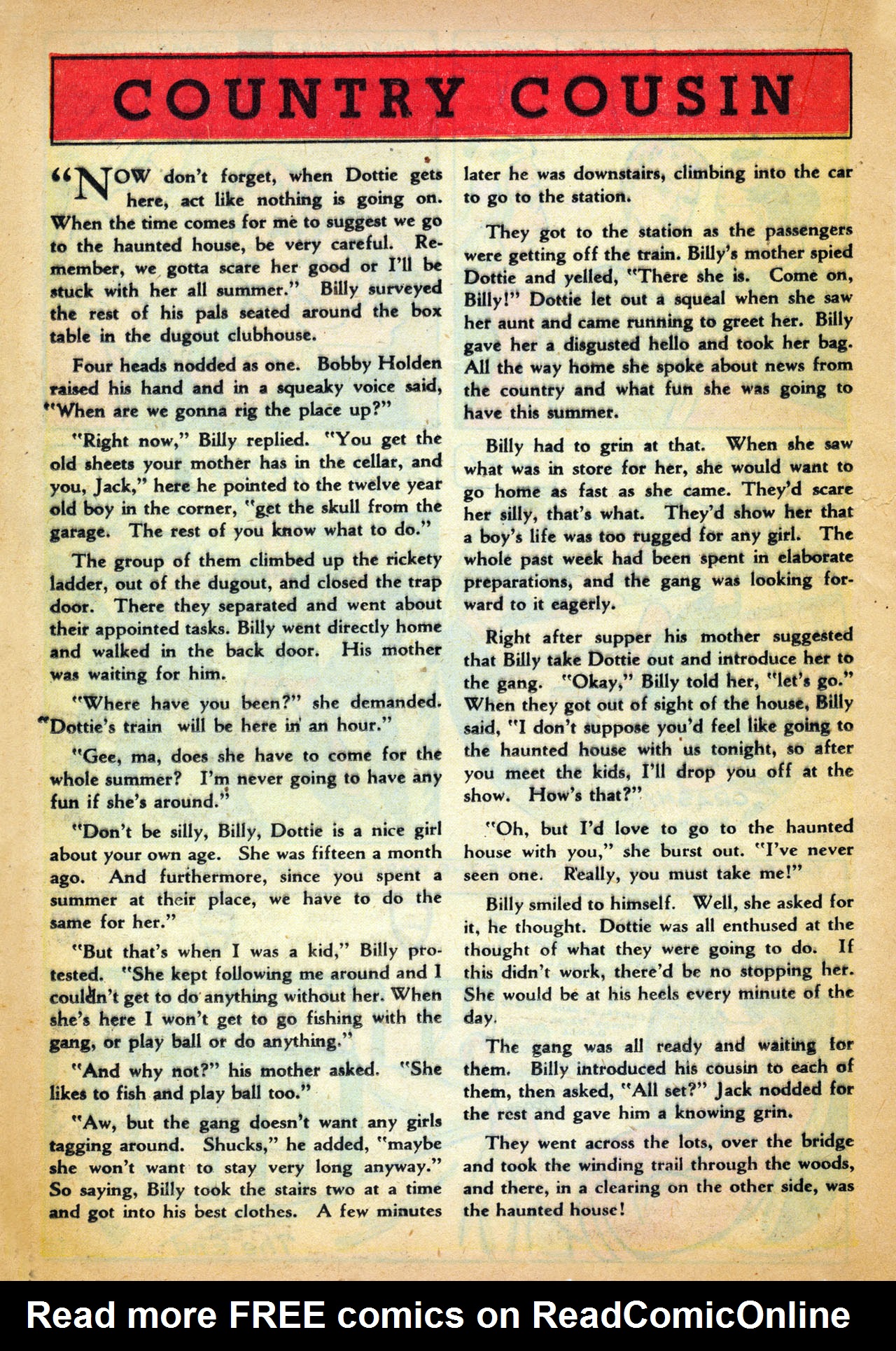 Read online Georgie Comics (1945) comic -  Issue #8 - 30