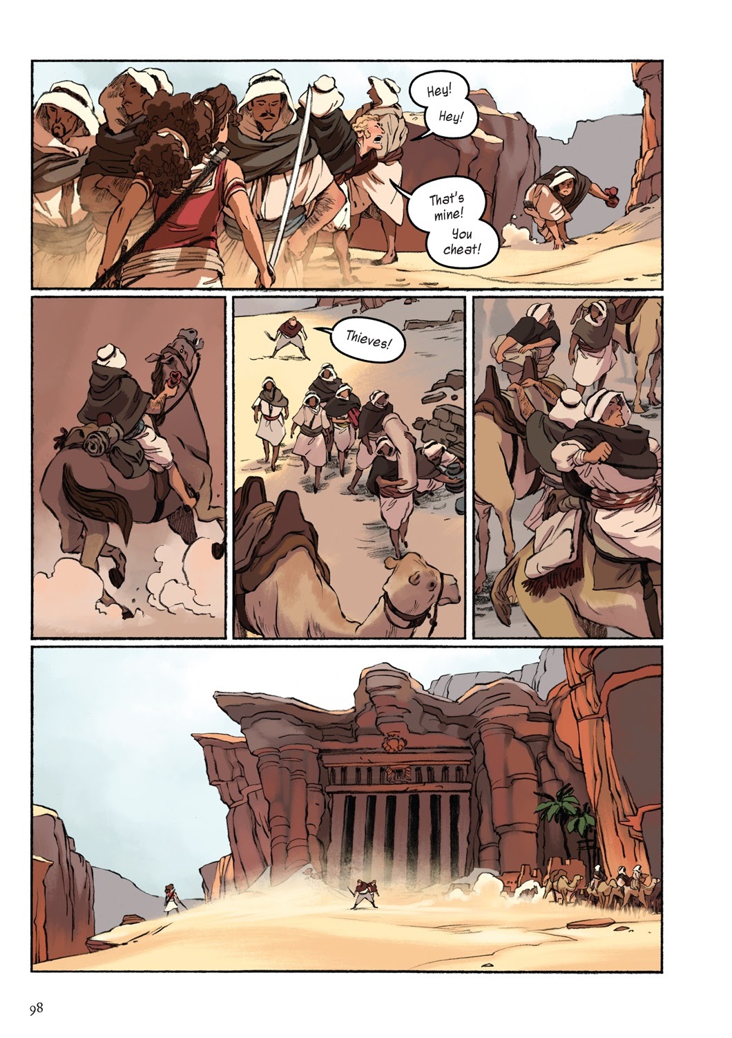 Read online Delilah Dirk and the Pillars of Hercules comic -  Issue # TPB (Part 1) - 96