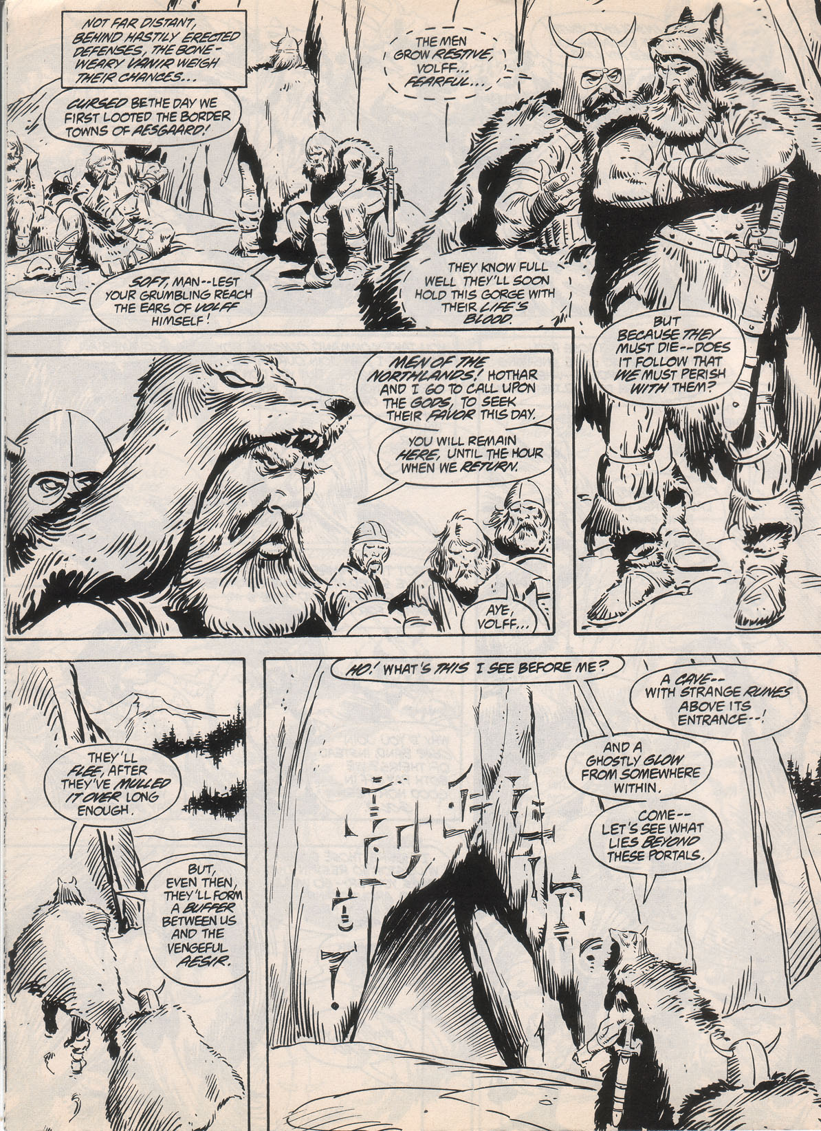 Read online The Savage Sword Of Conan comic -  Issue #222 - 7