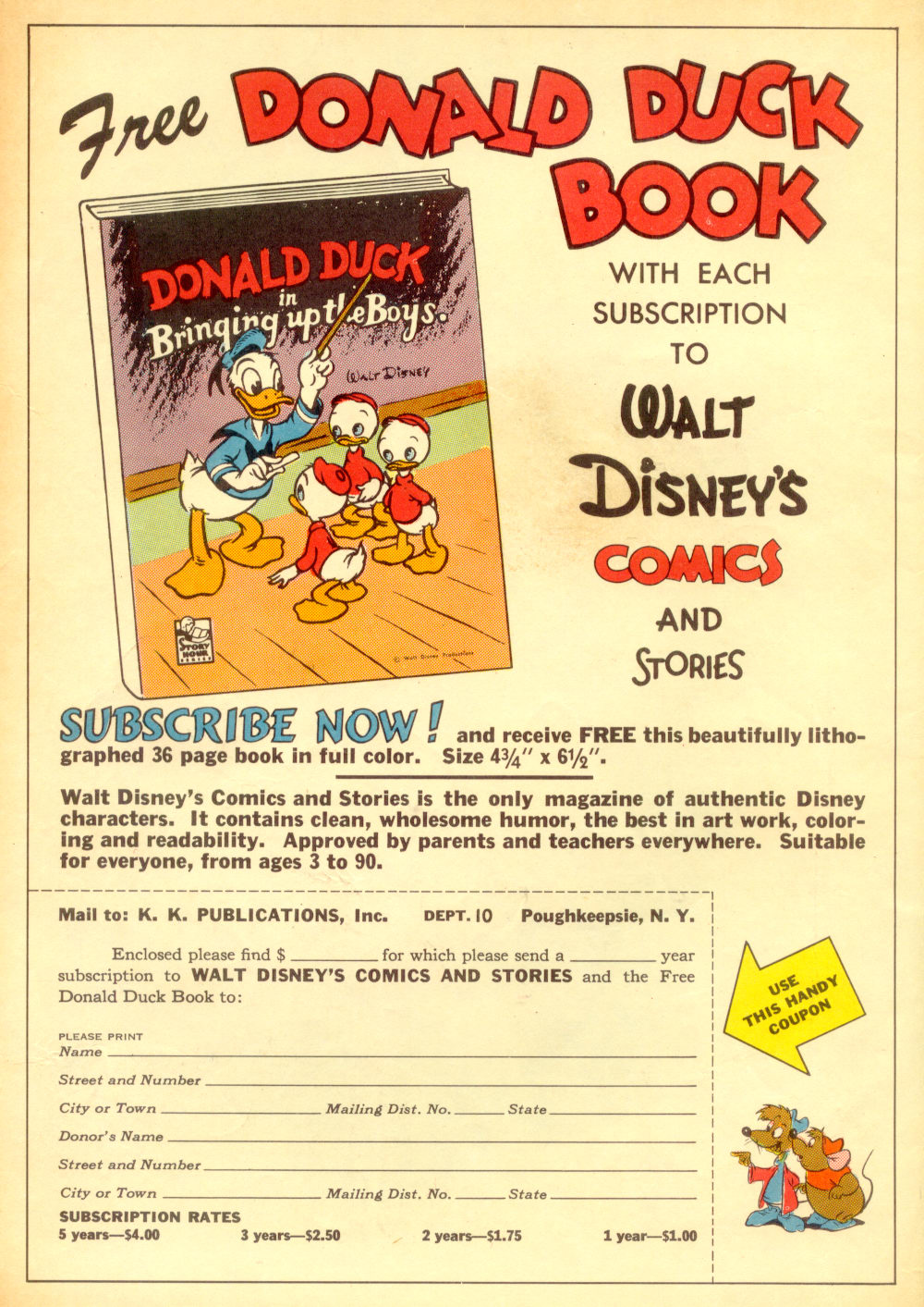 Read online Walt Disney's Comics and Stories comic -  Issue #157 - 2