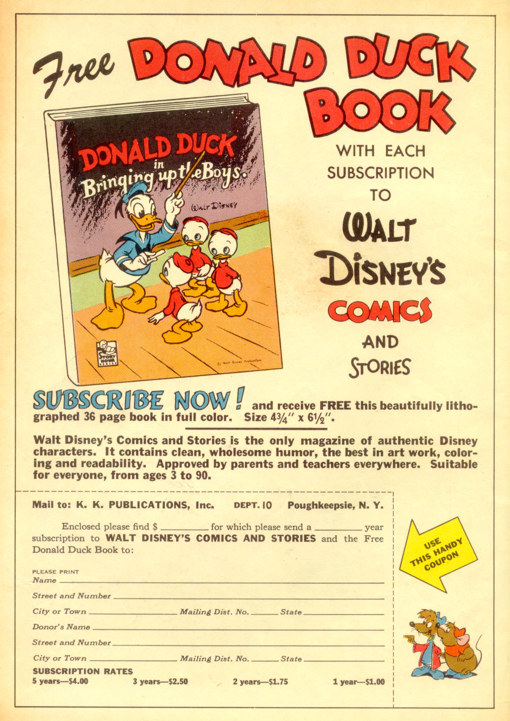 Walt Disney's Comics and Stories issue 157 - Page 2