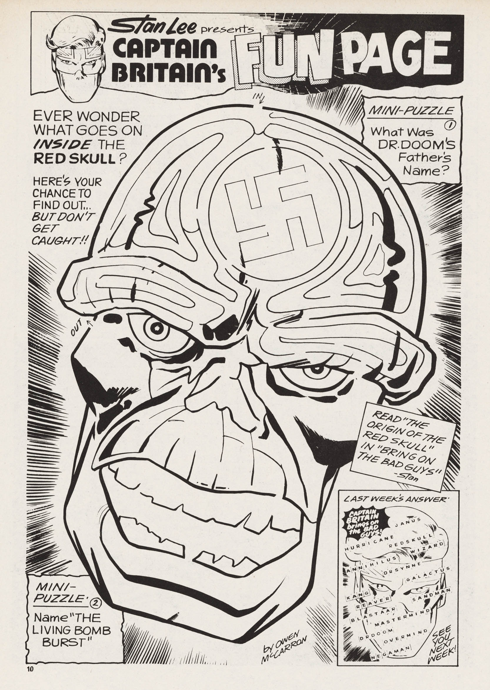 Read online Captain Britain (1976) comic -  Issue #21 - 10