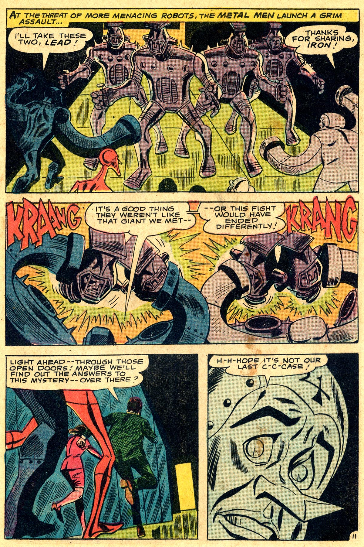 Read online Metal Men (1963) comic -  Issue #29 - 17