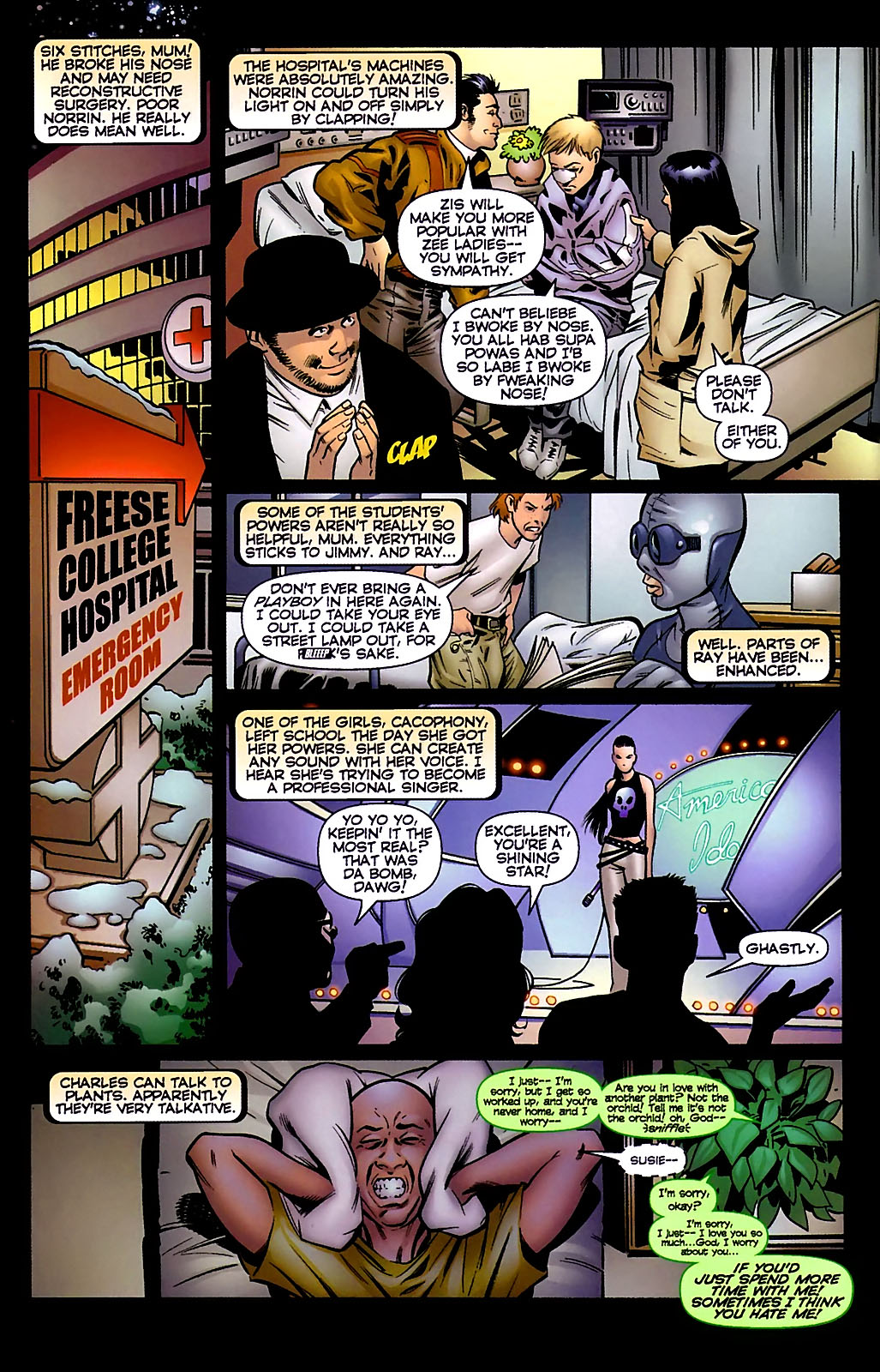 Read online Freshmen comic -  Issue #3 - 8