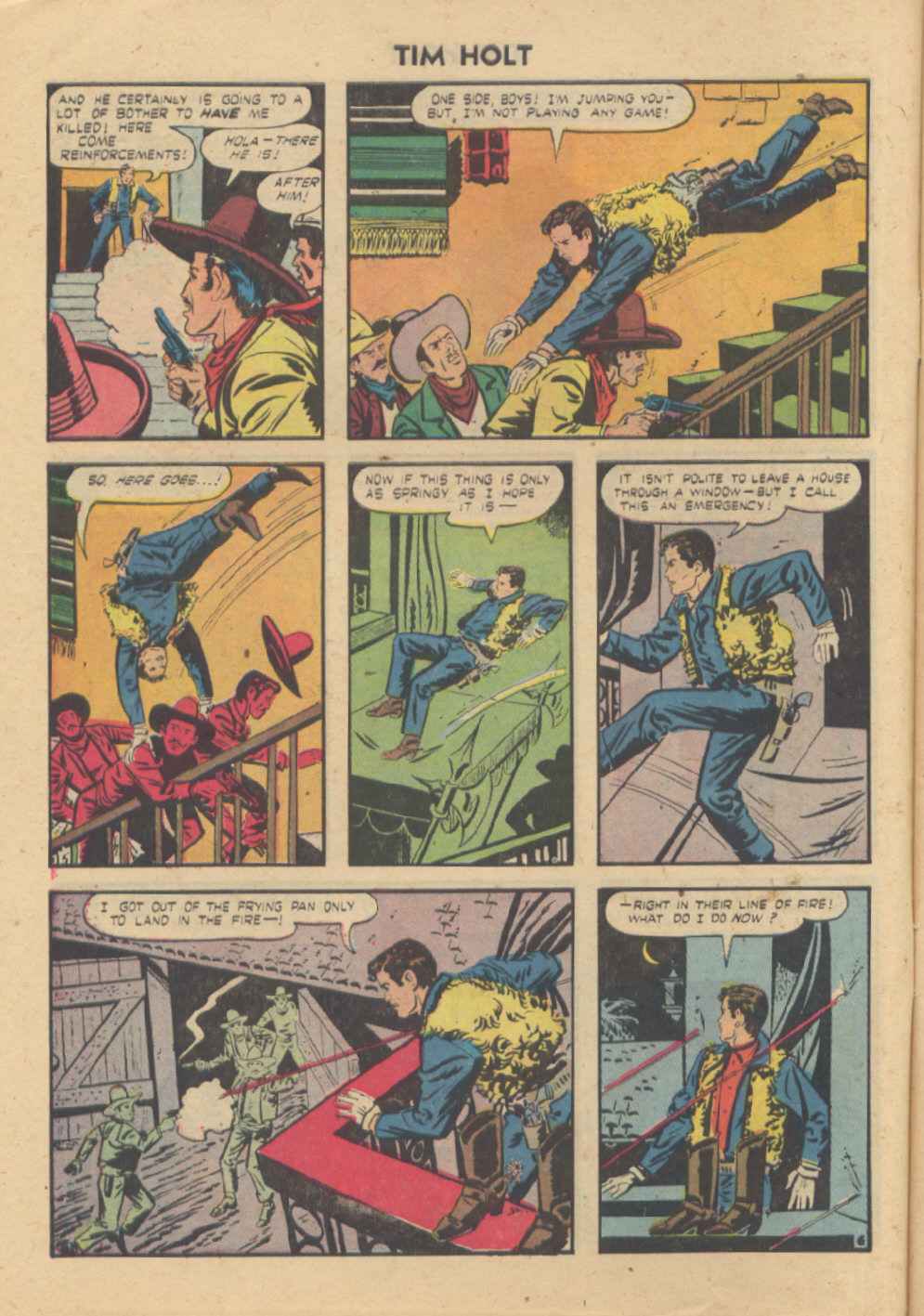 Read online Tim Holt comic -  Issue #19 - 8