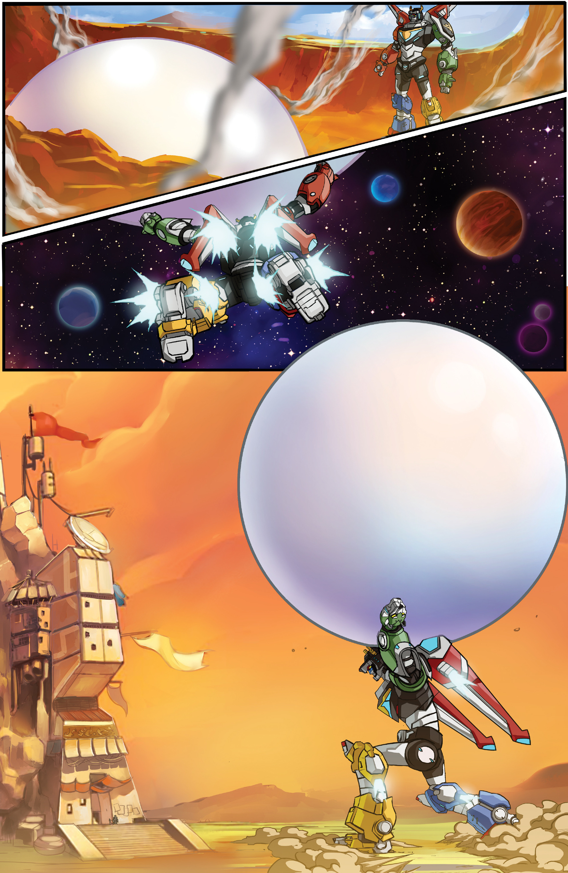 Read online Voltron: Legendary Defender comic -  Issue #5 - 23