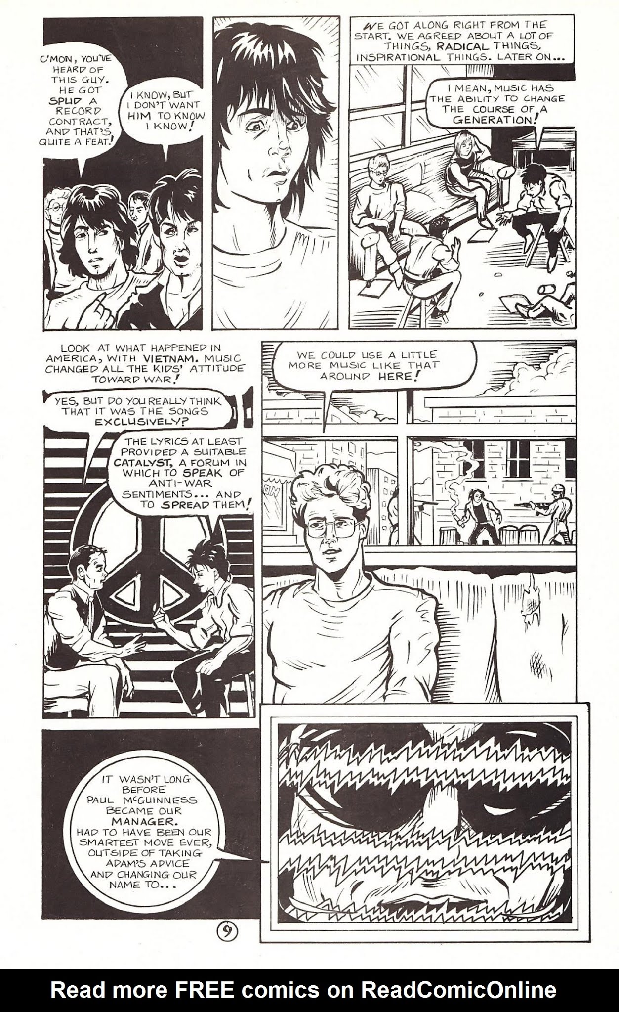 Read online Rock N' Roll Comics comic -  Issue #54 - 10