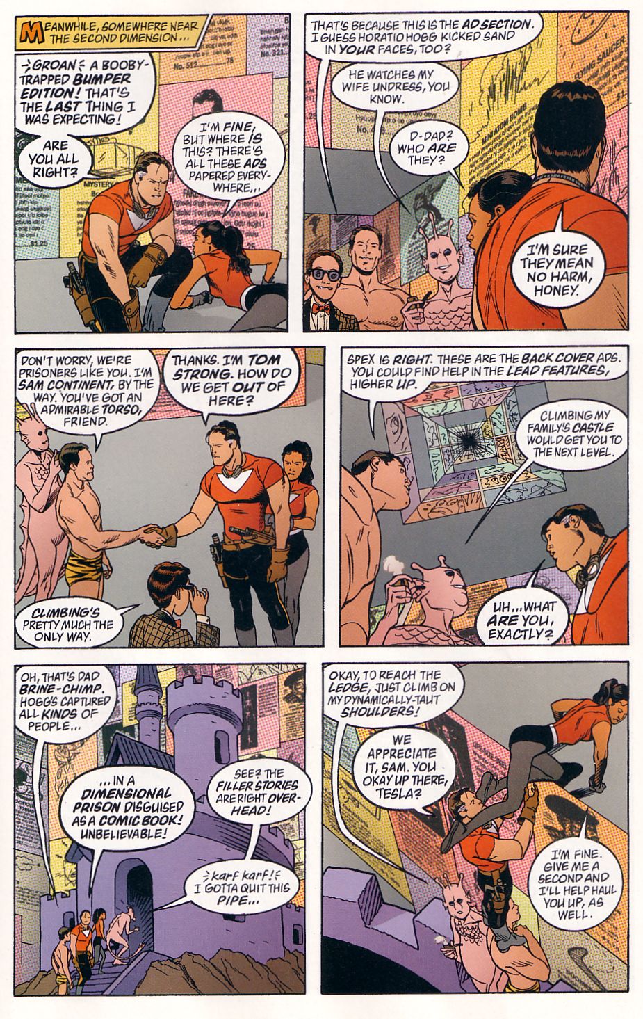 Read online Tom Strong comic -  Issue #19 - 21