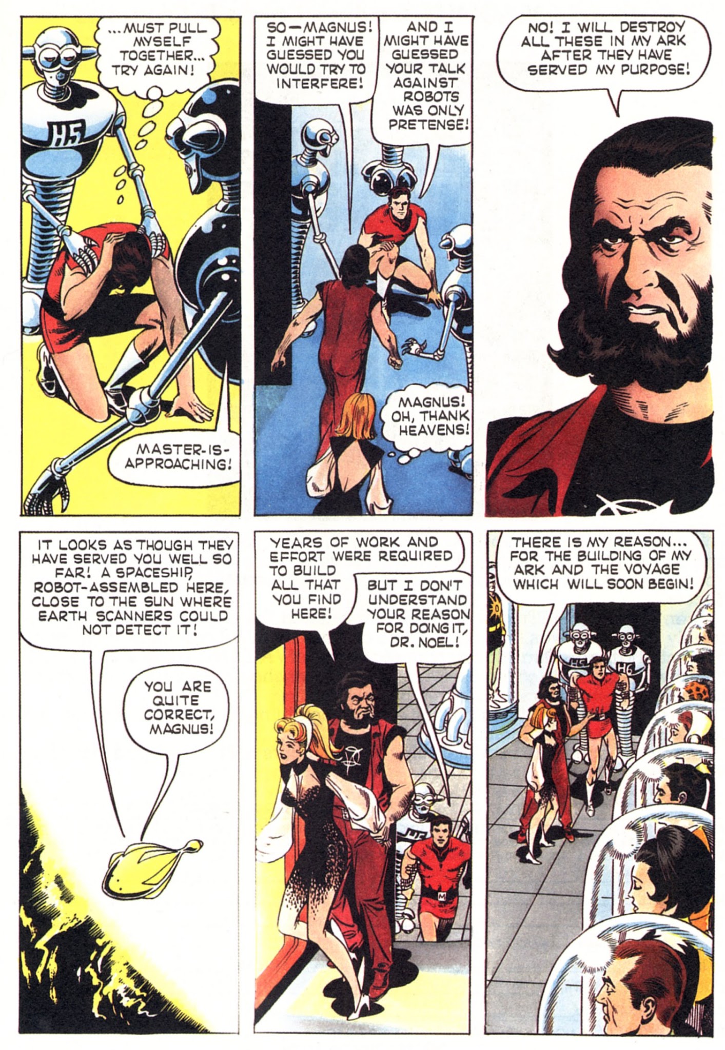 Read online Vintage Magnus, Robot Fighter comic -  Issue #3 - 15
