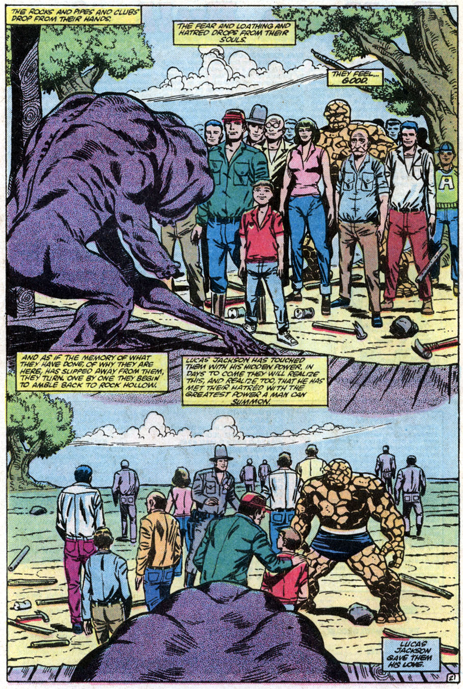 Read online The Thing comic -  Issue #4 - 22