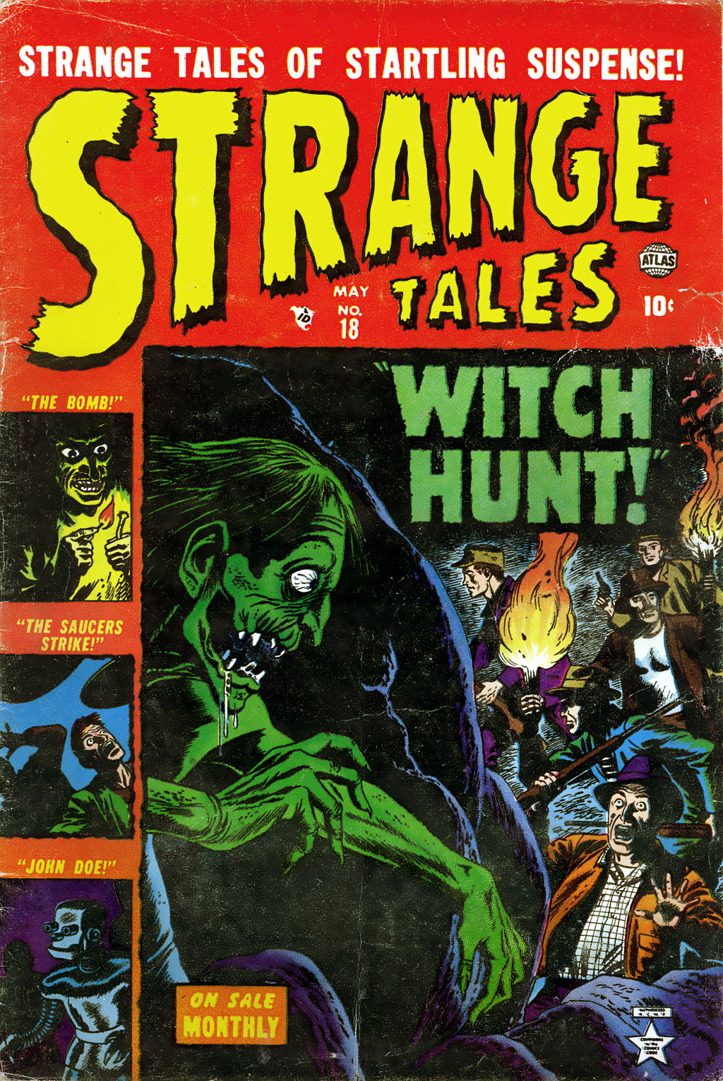 Read online Strange Tales (1951) comic -  Issue #18 - 1