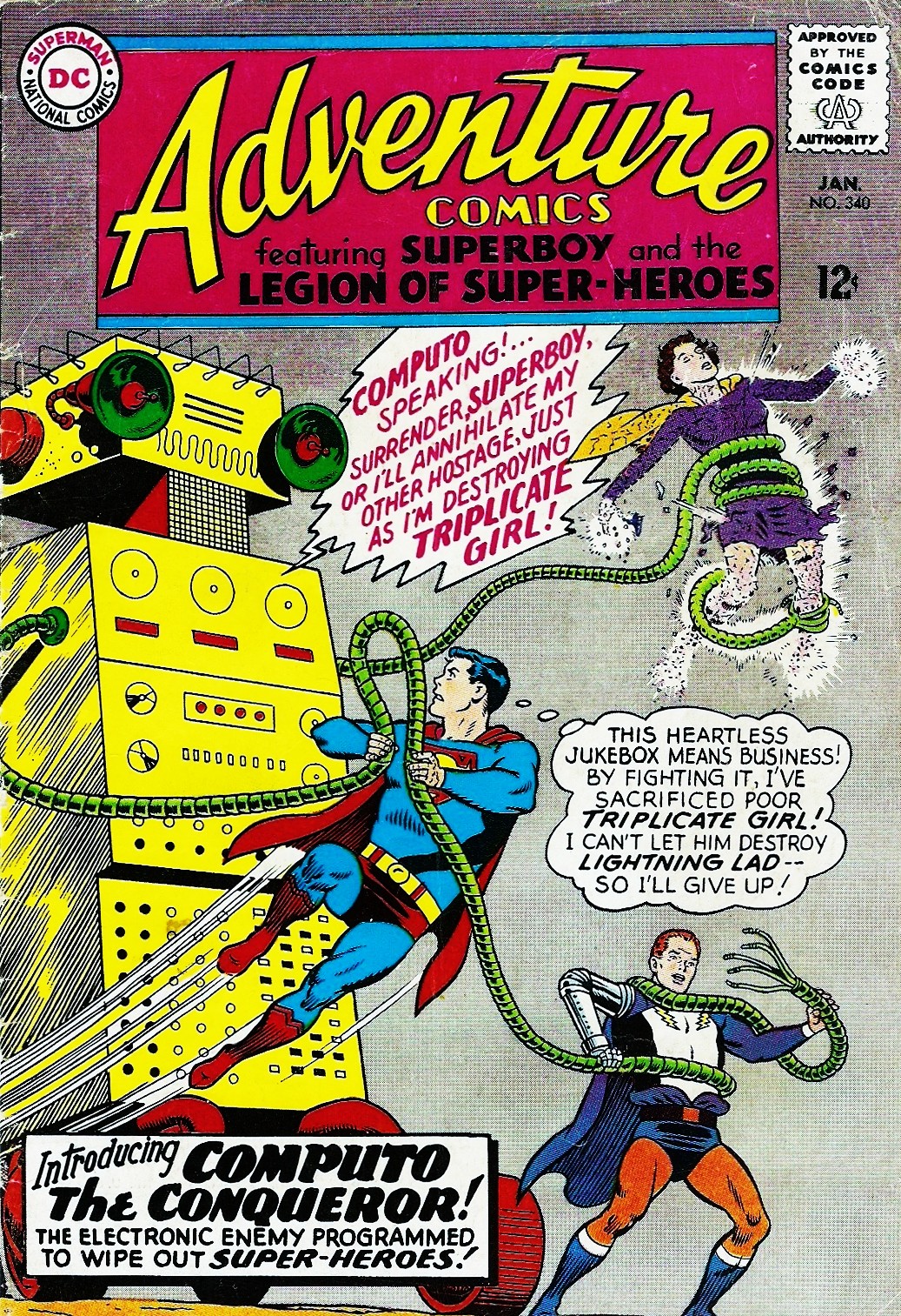 Read online Adventure Comics (1938) comic -  Issue #340 - 1