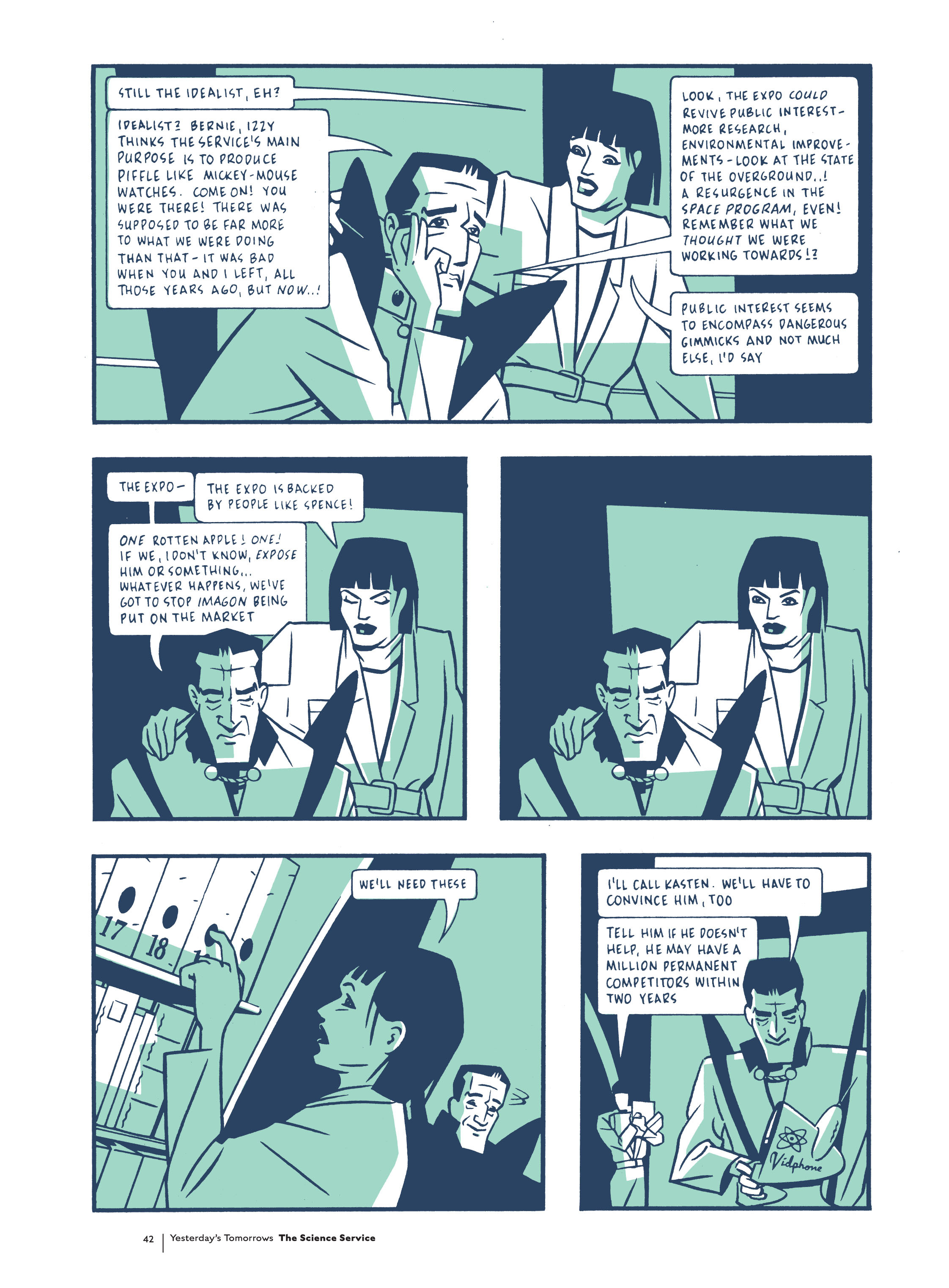 Read online Yesterday's Tomorrows comic -  Issue # TPB (Part 1) - 40