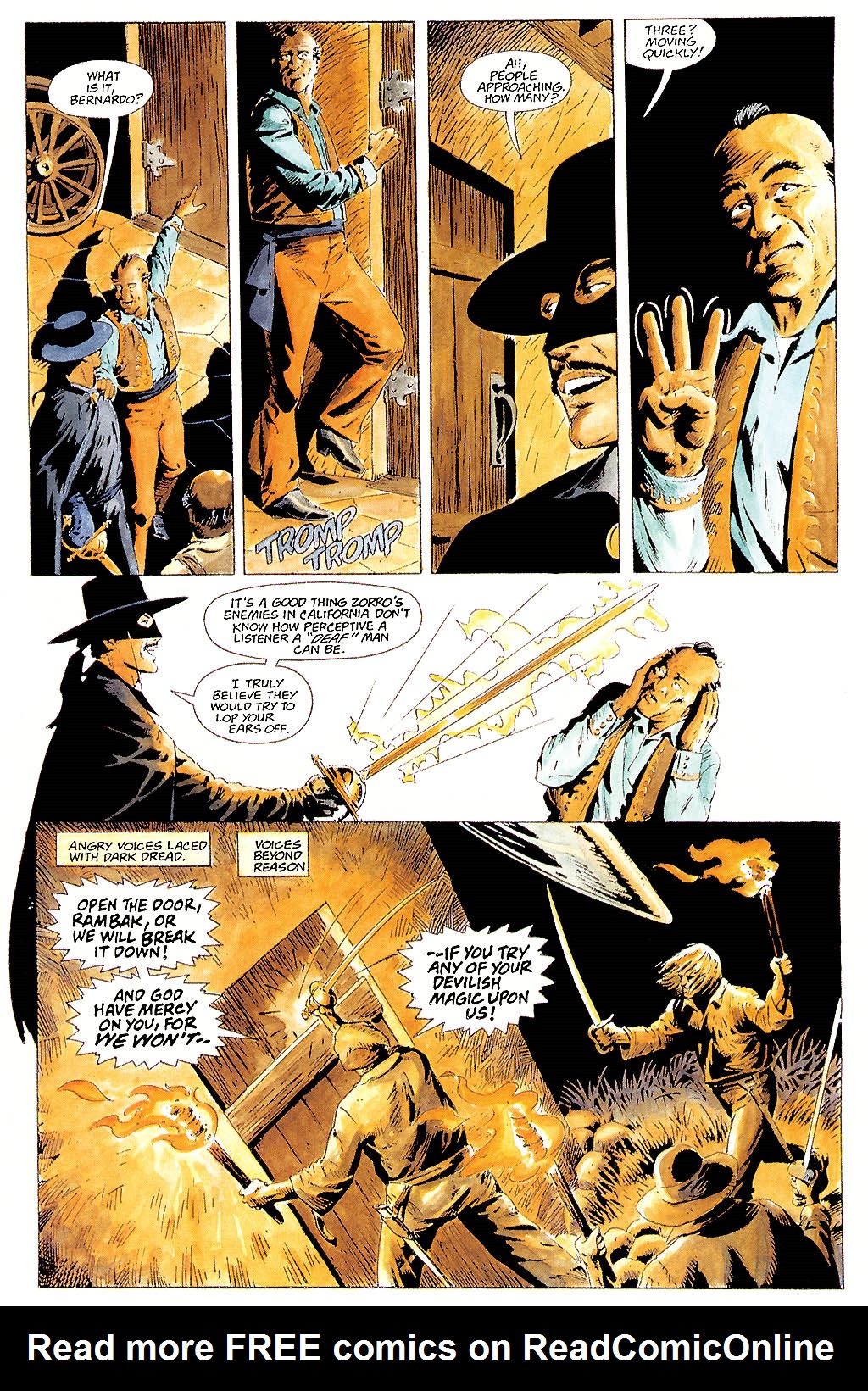 Read online Dracula Versus Zorro comic -  Issue #1 - 11