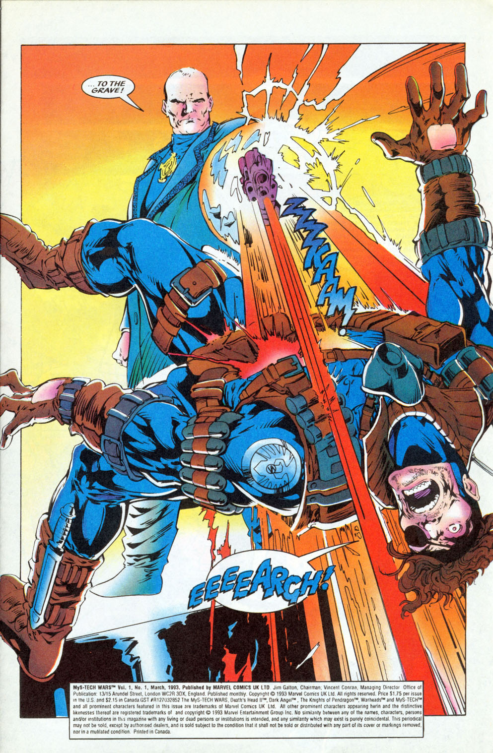 Read online Mys-Tech Wars comic -  Issue #1 - 4