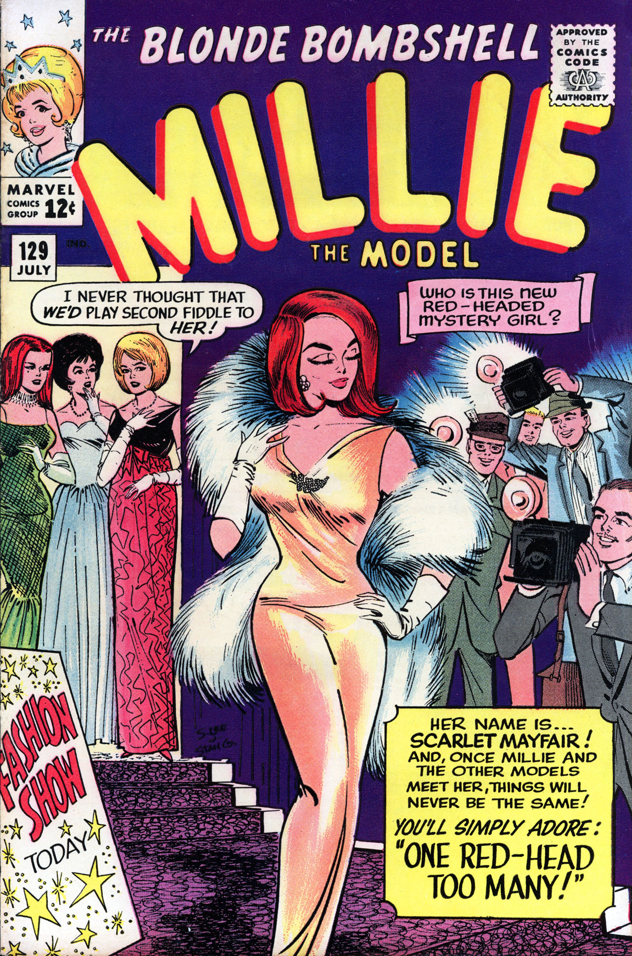 Read online Millie the Model comic -  Issue #129 - 1