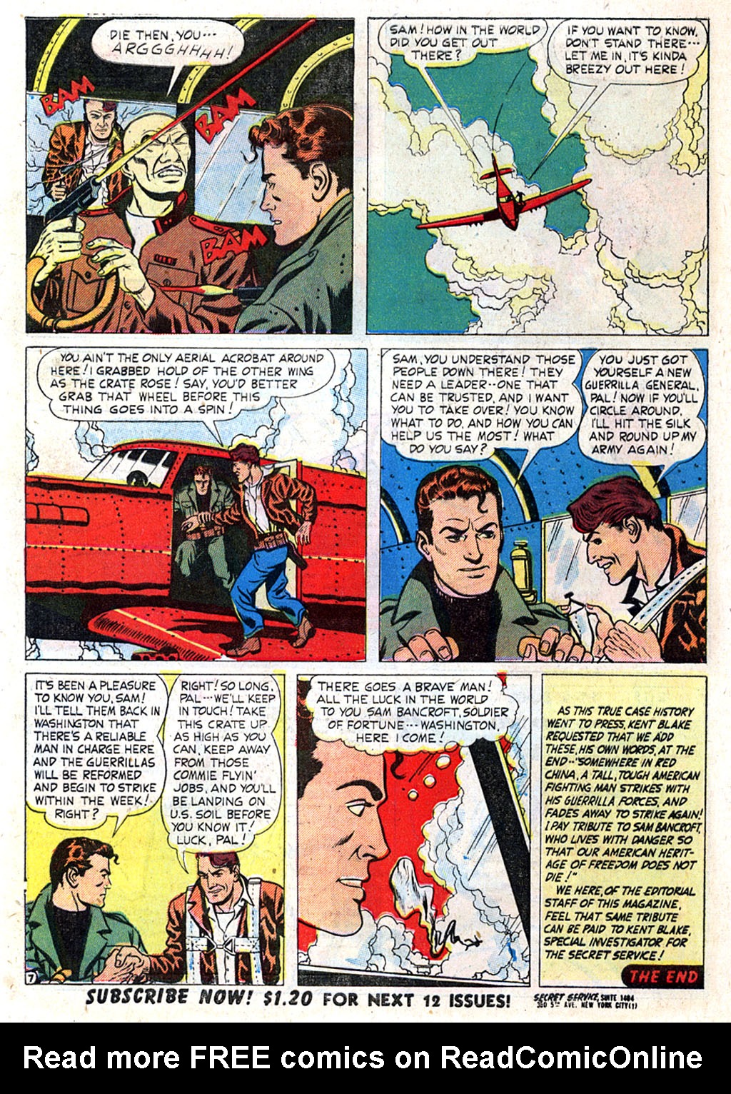 Read online Kent Blake of the Secret Service comic -  Issue #3 - 32