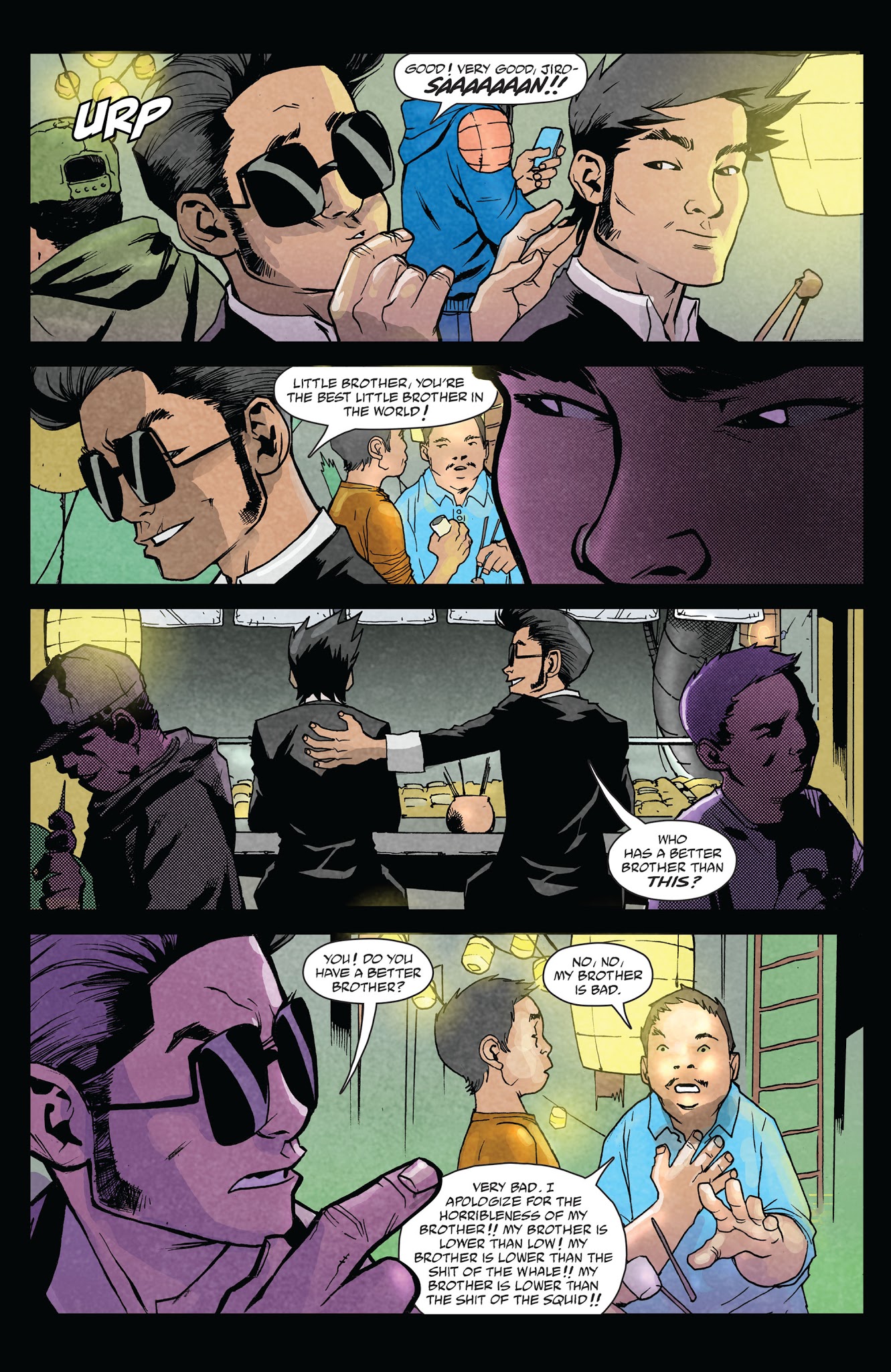 Read online Get Jiro!: Blood & Sushi comic -  Issue # TPB - 58