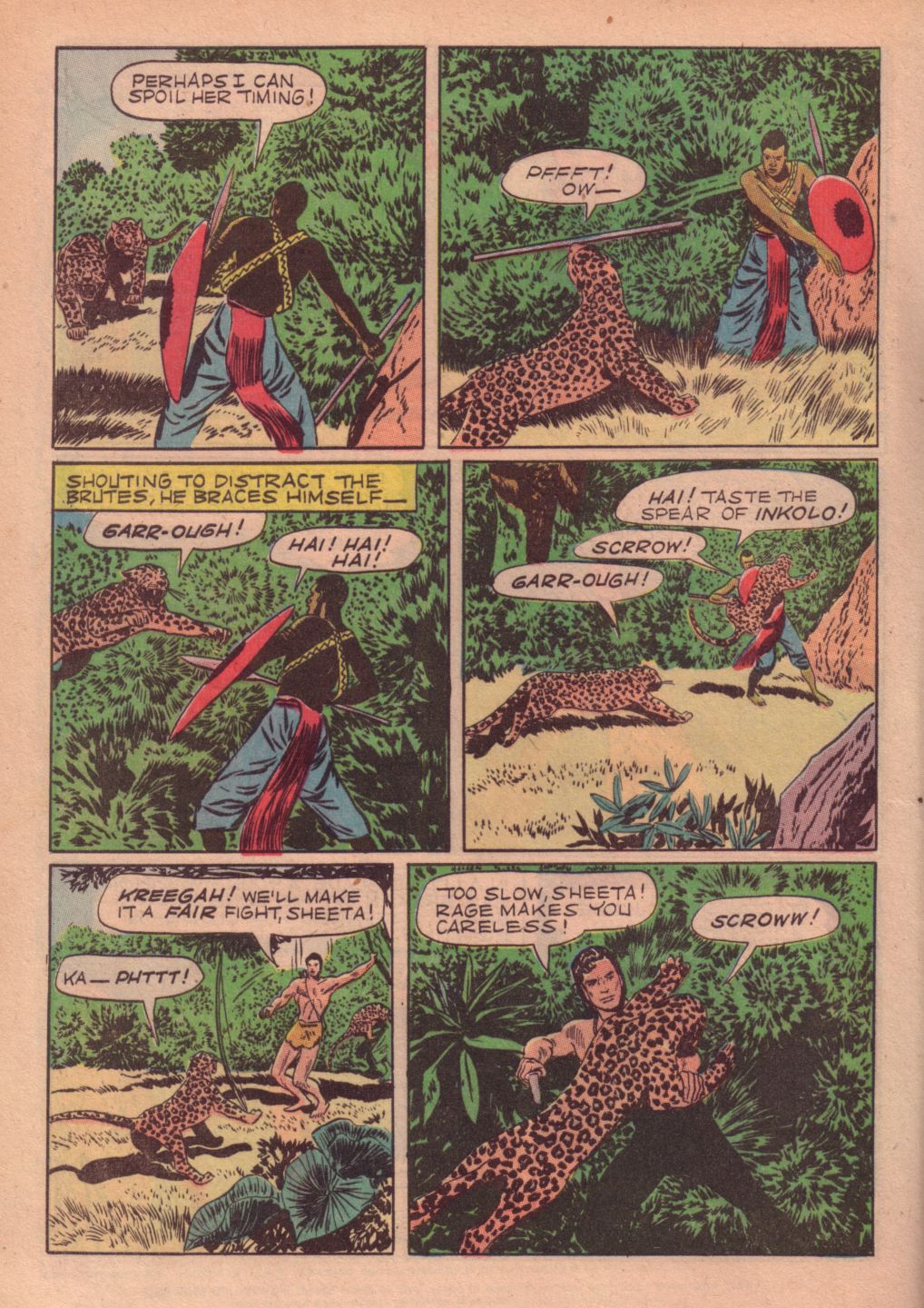 Read online Tarzan (1948) comic -  Issue #28 - 4
