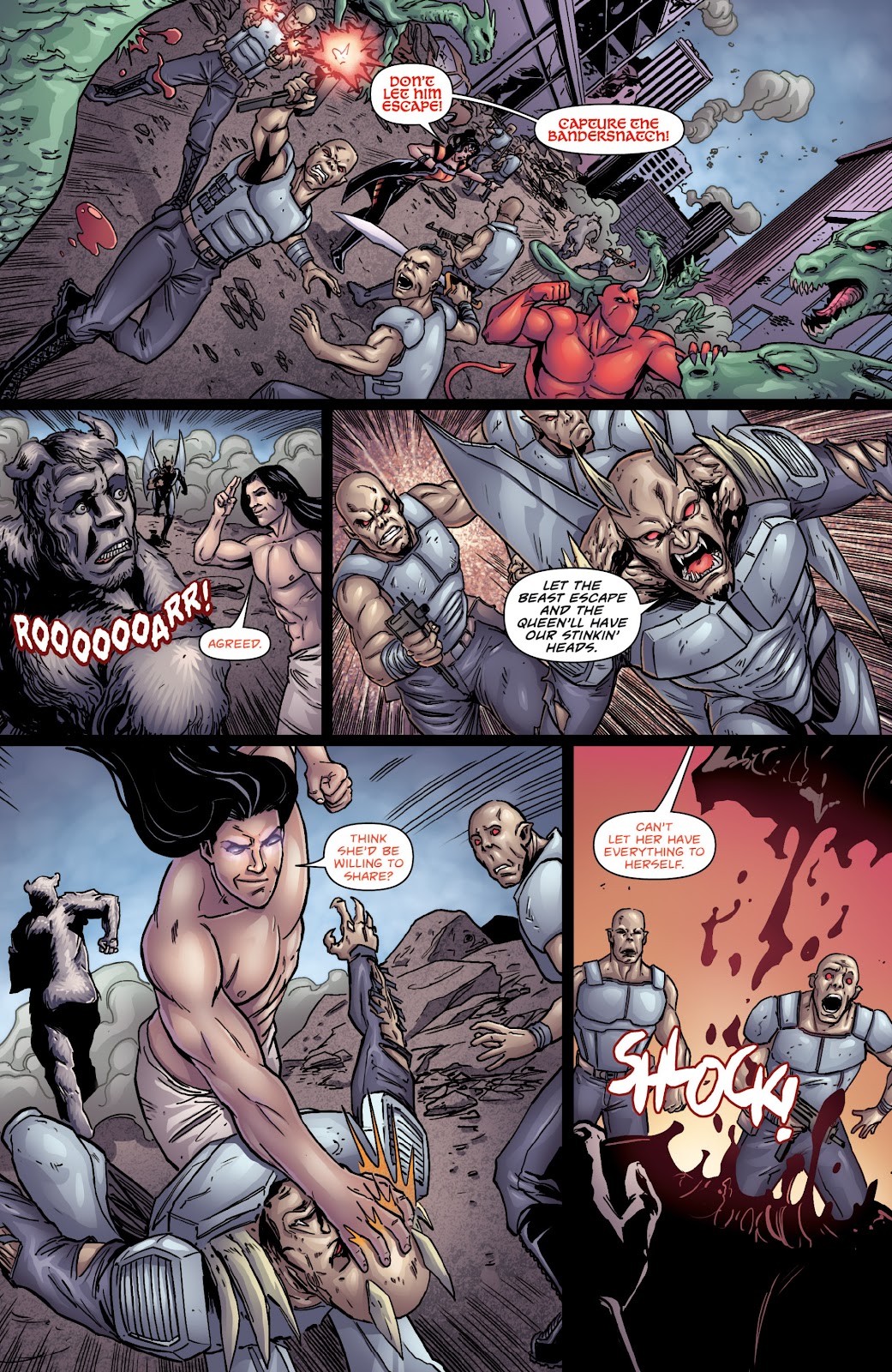Grimm Fairy Tales presents Age of Darkness issue Full - Page 103