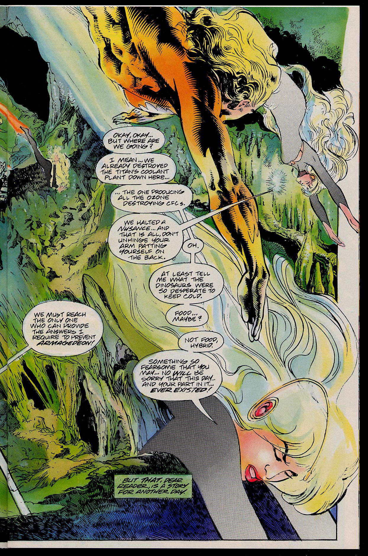 Read online Ms. Mystic Deathwatch 2000 comic -  Issue #3 - 4