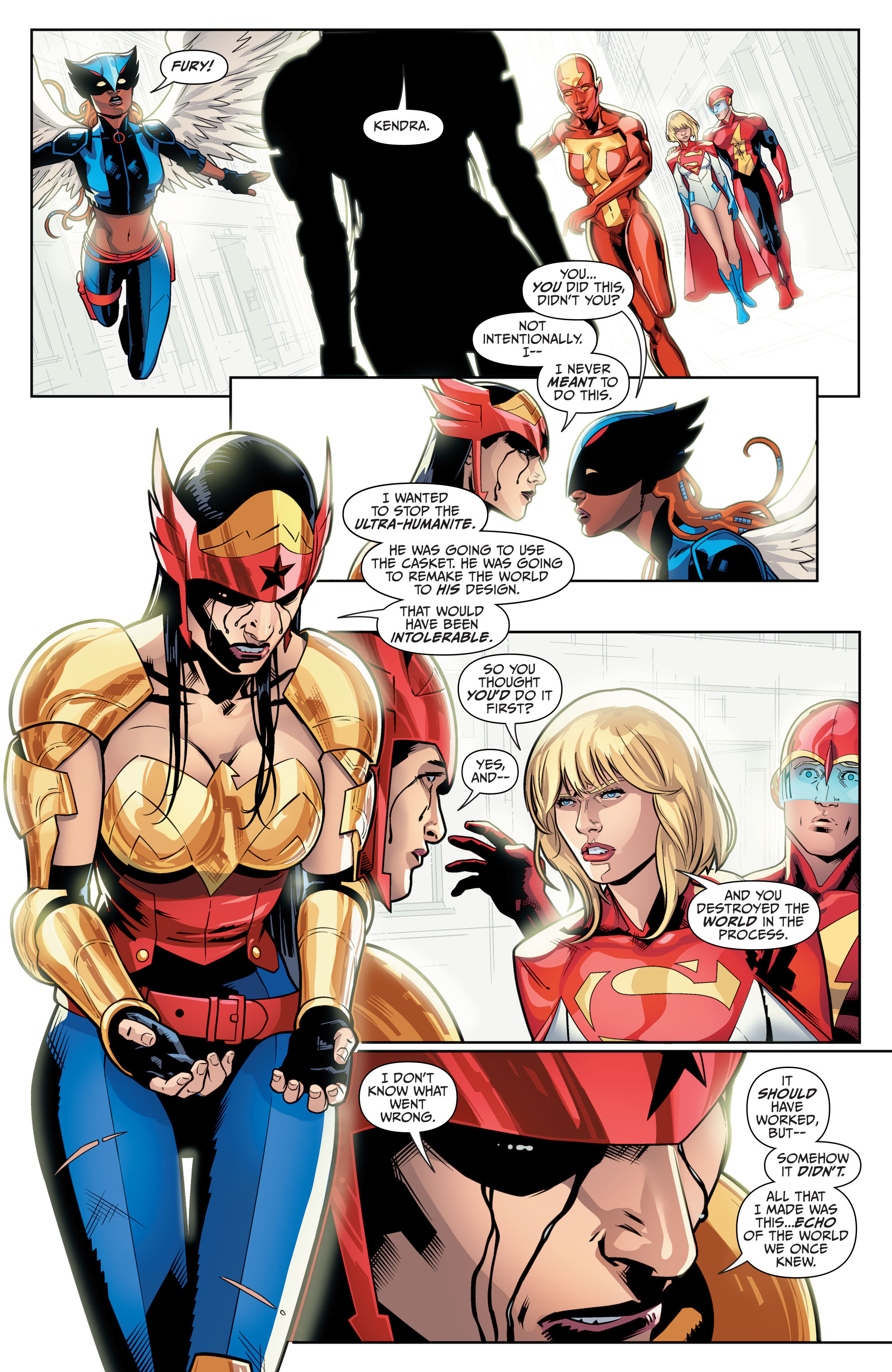 Read online Earth 2: Society comic -  Issue #17 - 16