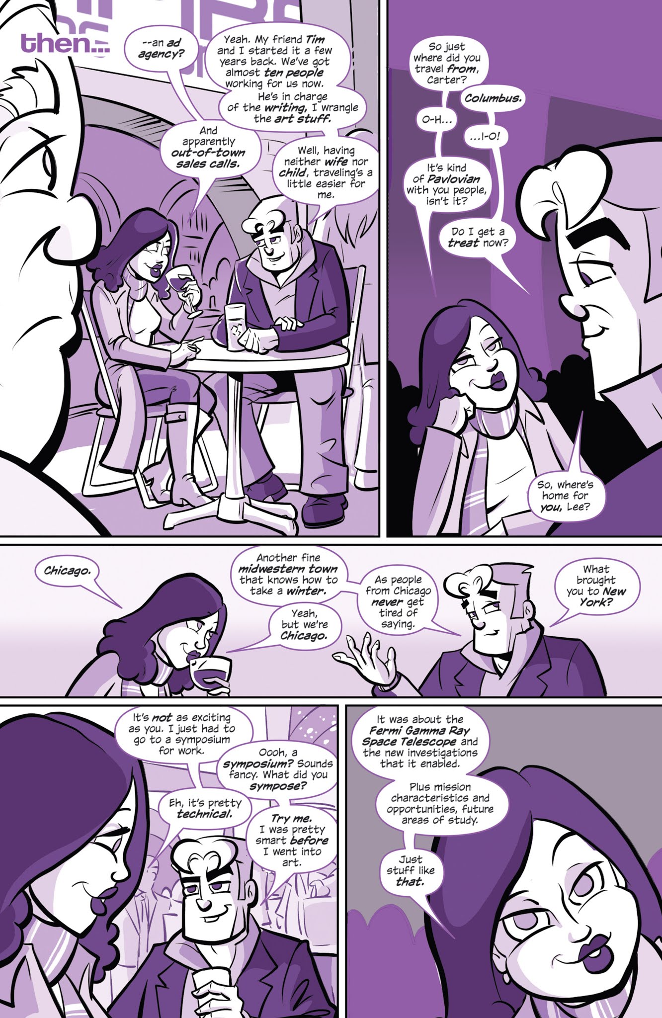Read online Long Distance comic -  Issue #1 - 8
