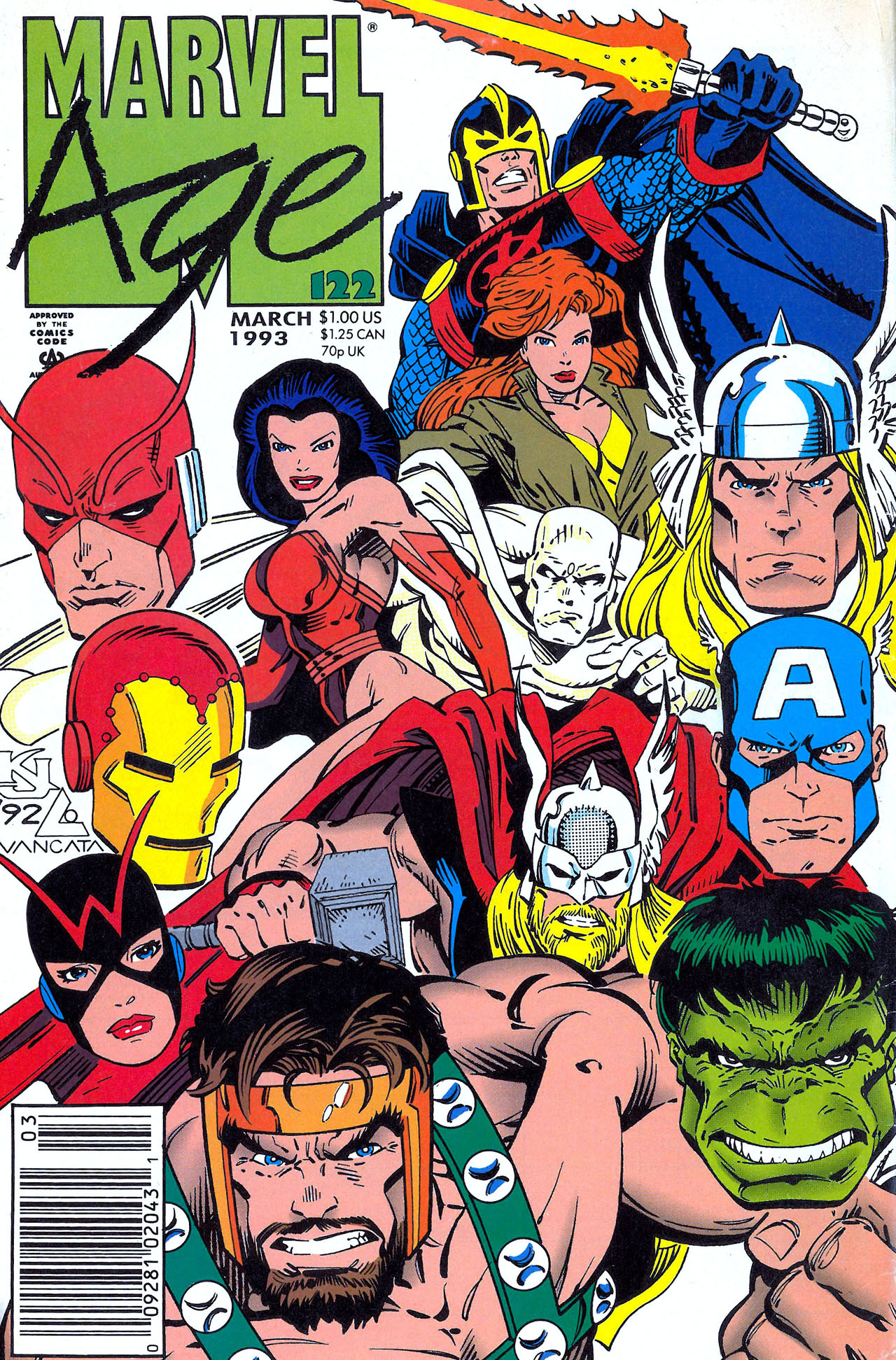 Read online Marvel Age comic -  Issue #122 - 35