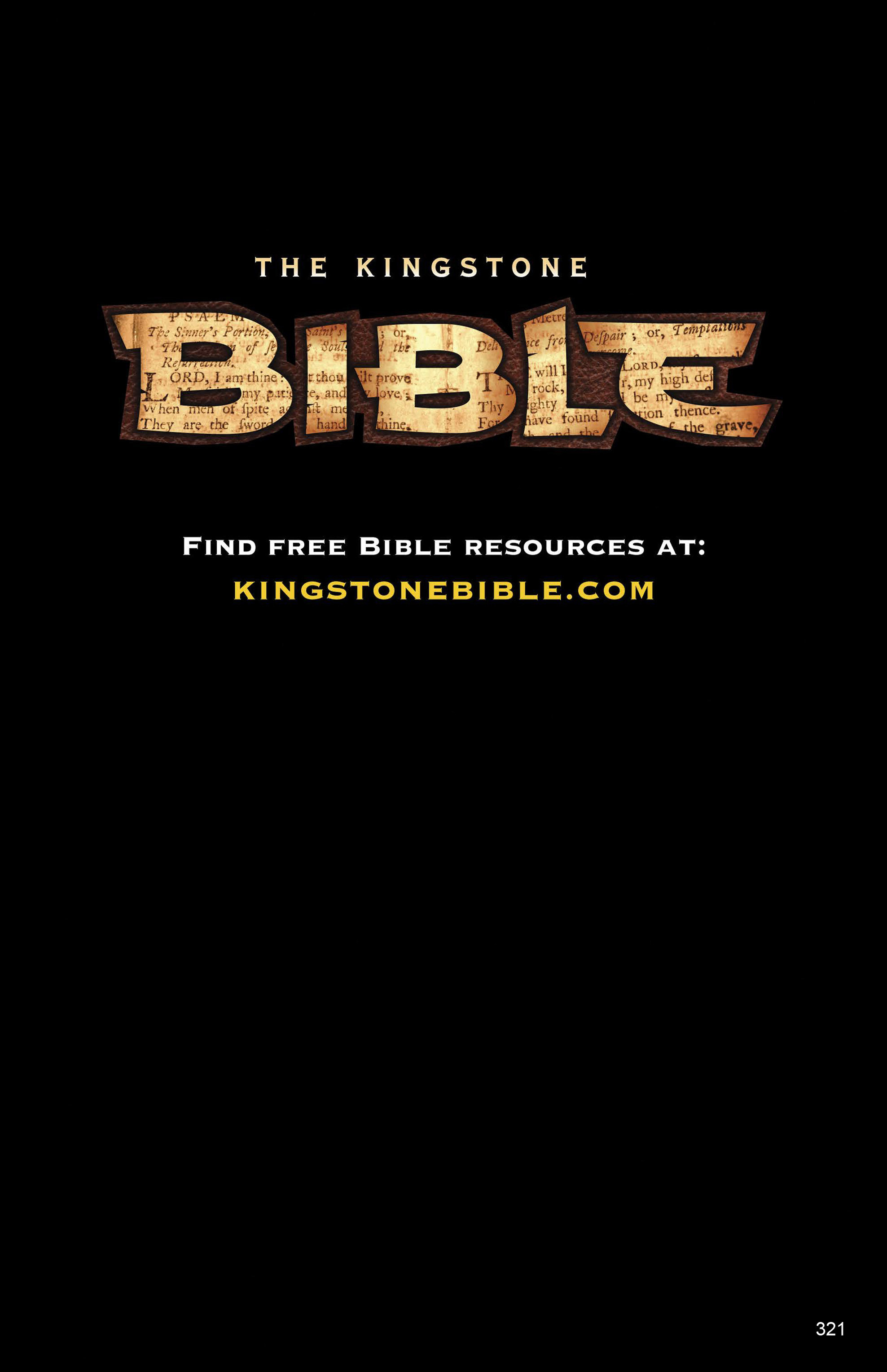 Read online The Kingstone Bible comic -  Issue #9 - 325