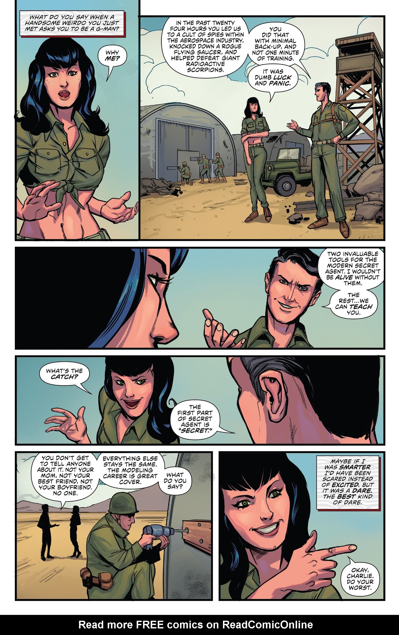 Read online Bettie Page comic -  Issue #6 - 5