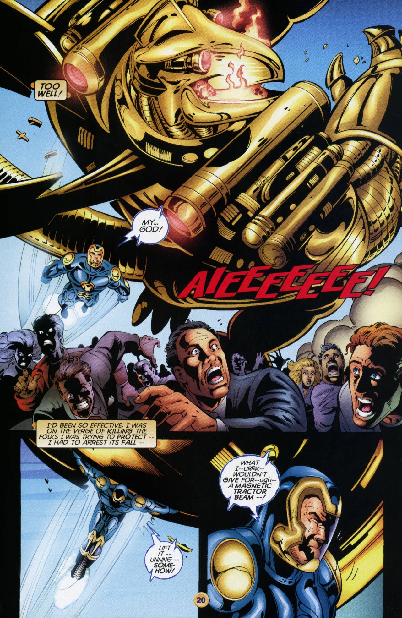 Read online X-O Manowar (1996) comic -  Issue #8 - 17
