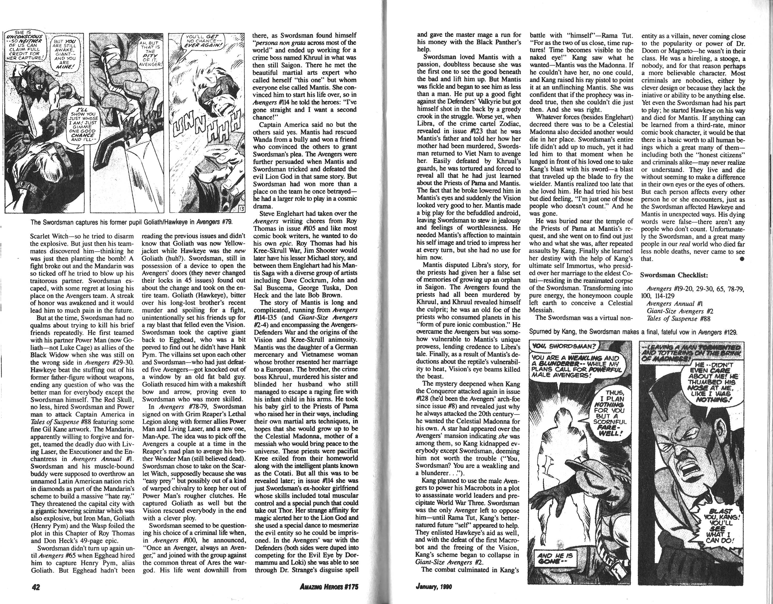 Read online Amazing Heroes comic -  Issue #175 - 22