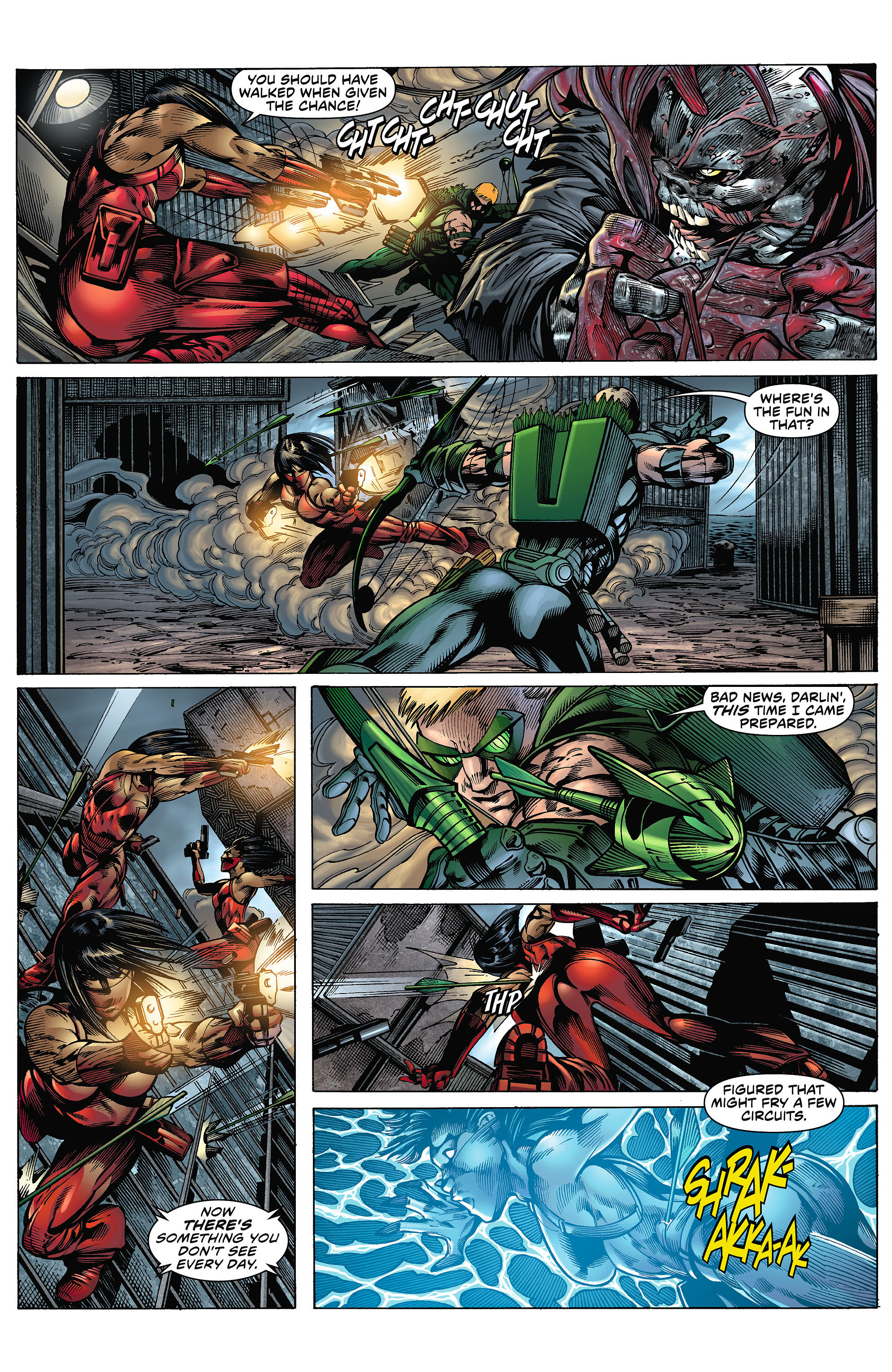 Read online Green Arrow (2011) comic -  Issue #6 - 9