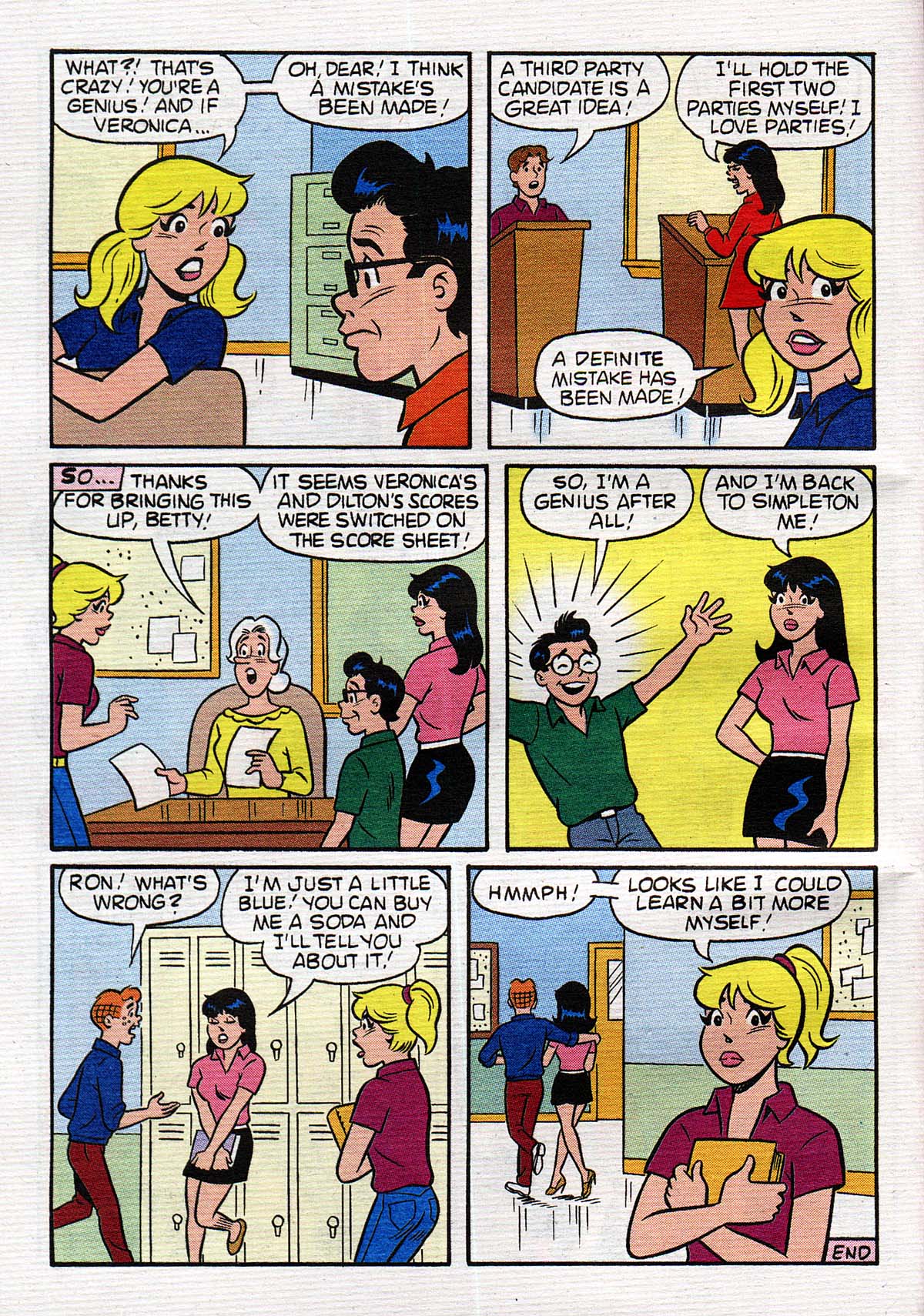 Read online Betty and Veronica Digest Magazine comic -  Issue #151 - 45