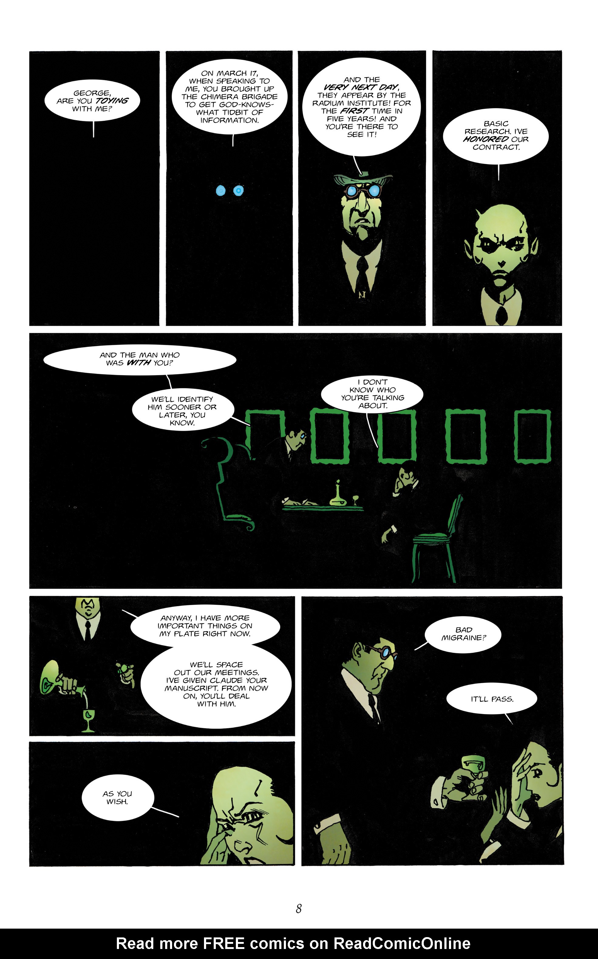 Read online The Chimera Brigade comic -  Issue #3 - 10